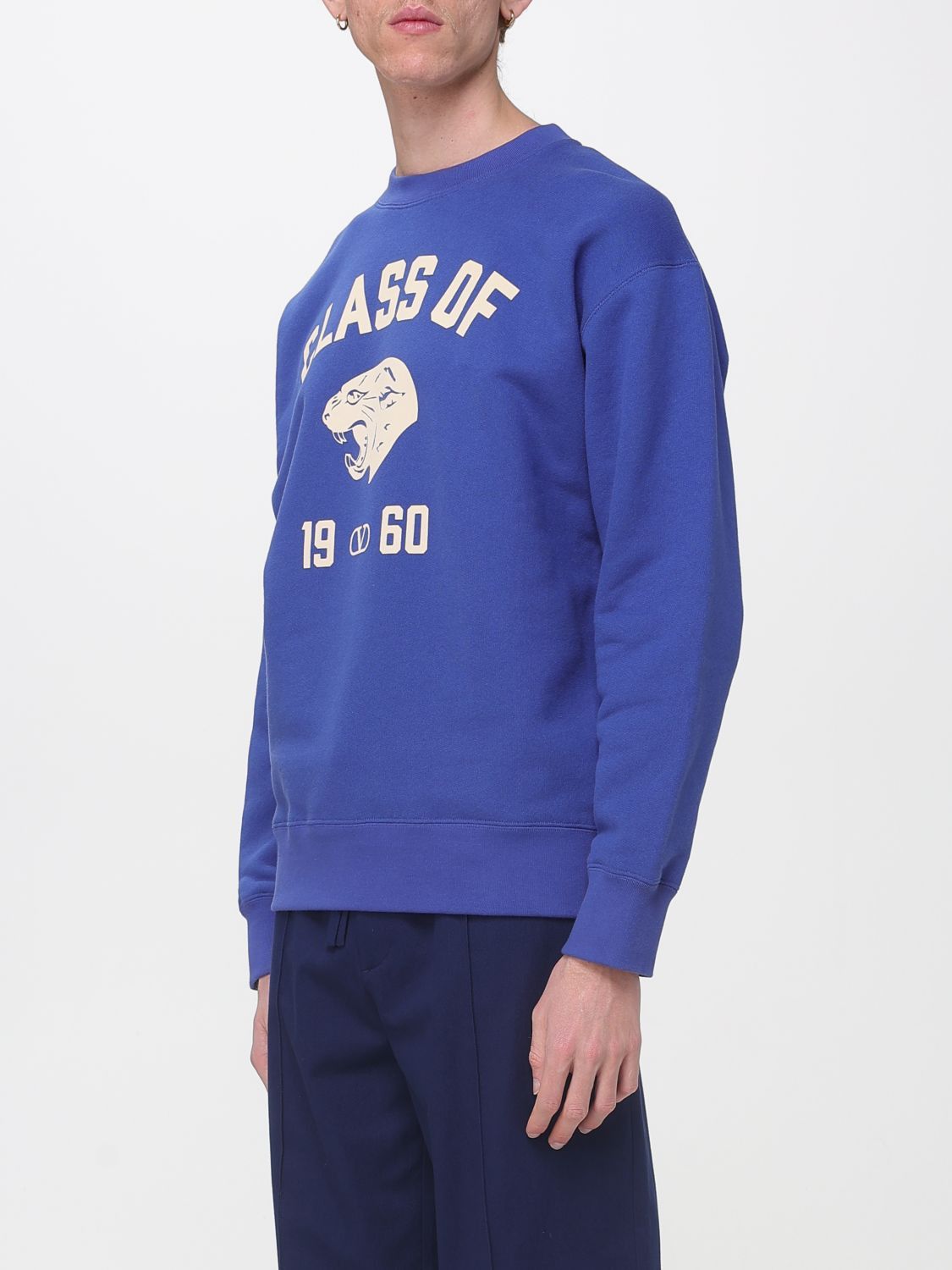 Valentino Valentino Sweatshirt Men Blue Size US L / EU 52-54 / 3 - 4 Thumbnail