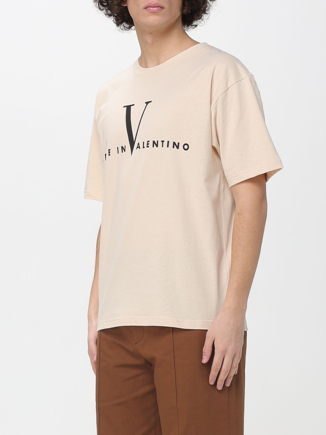 Valentino Valentino T-Shirt Men Butter Size US S / EU 44-46 / 1 - 4 Thumbnail