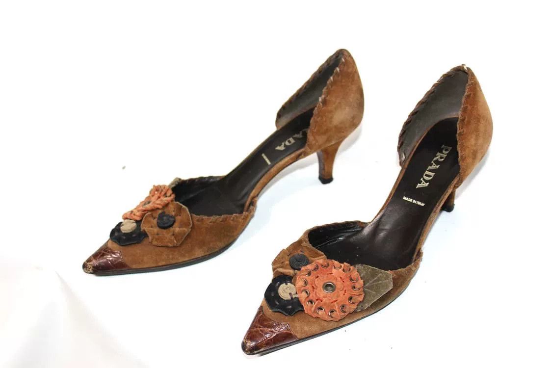 Prada Prada Vintage High Heels Size US 5 / IT 35 - 2 Thumbnail