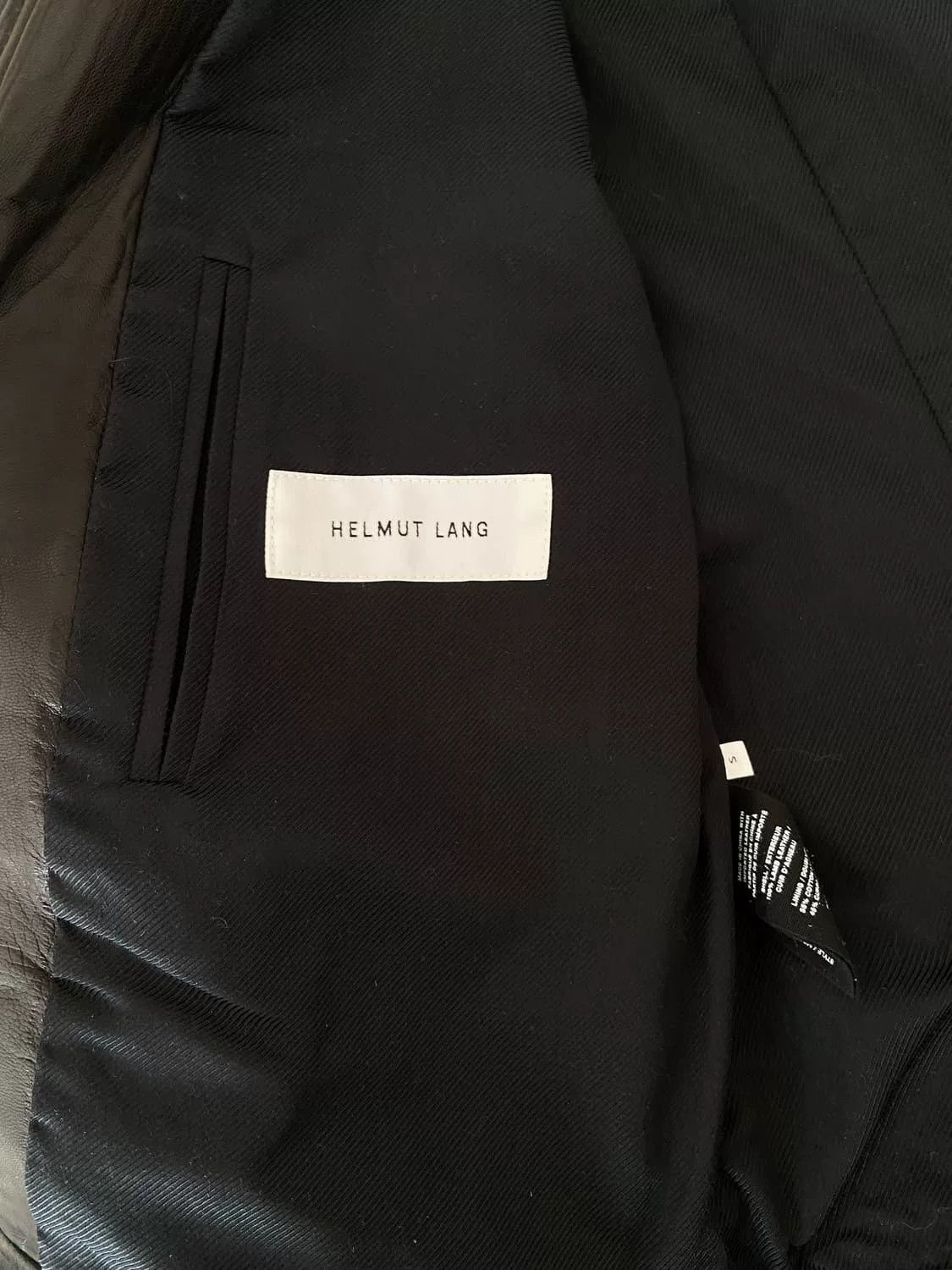 Helmut Lang Helmut Lang Vintage Leather Jacket Size US S / EU 44-46 / 1 - 6 Thumbnail