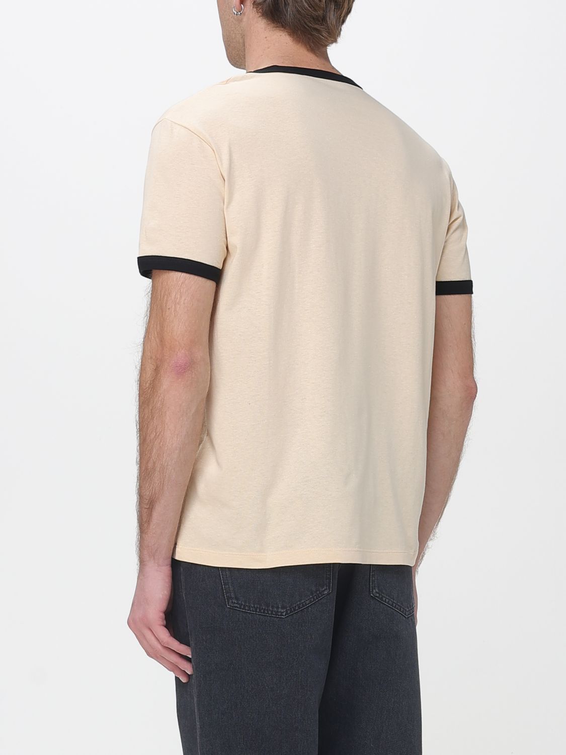 Valentino Valentino T-Shirt Men Butter Size US XL / EU 56 / 4 - 3 Thumbnail