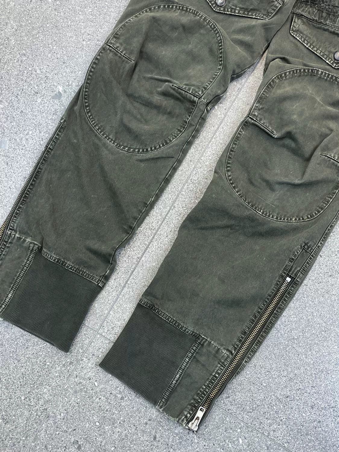 Griffin Greffin French Work Double Knee Jeans Size US 37 - 3 Thumbnail
