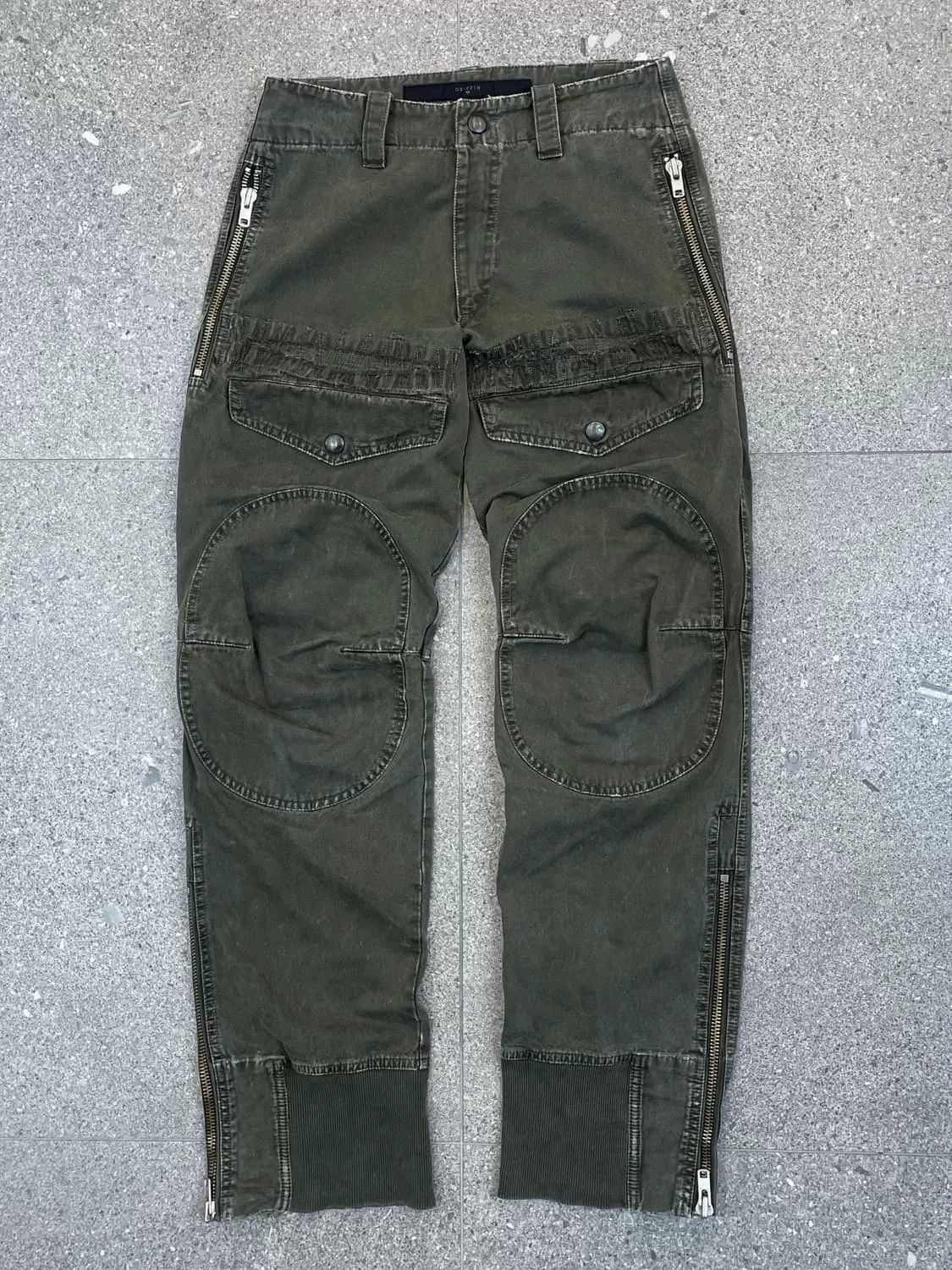 Griffin Greffin French Work Double Knee Jeans Size US 37 - 2 Thumbnail