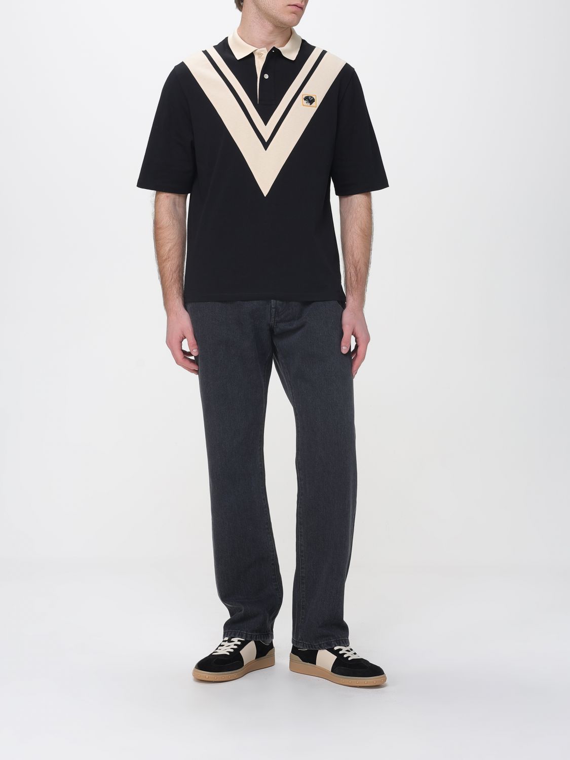Valentino Valentino Polo Shirt Men Black Size US L / EU 52-54 / 3 - 2 Thumbnail