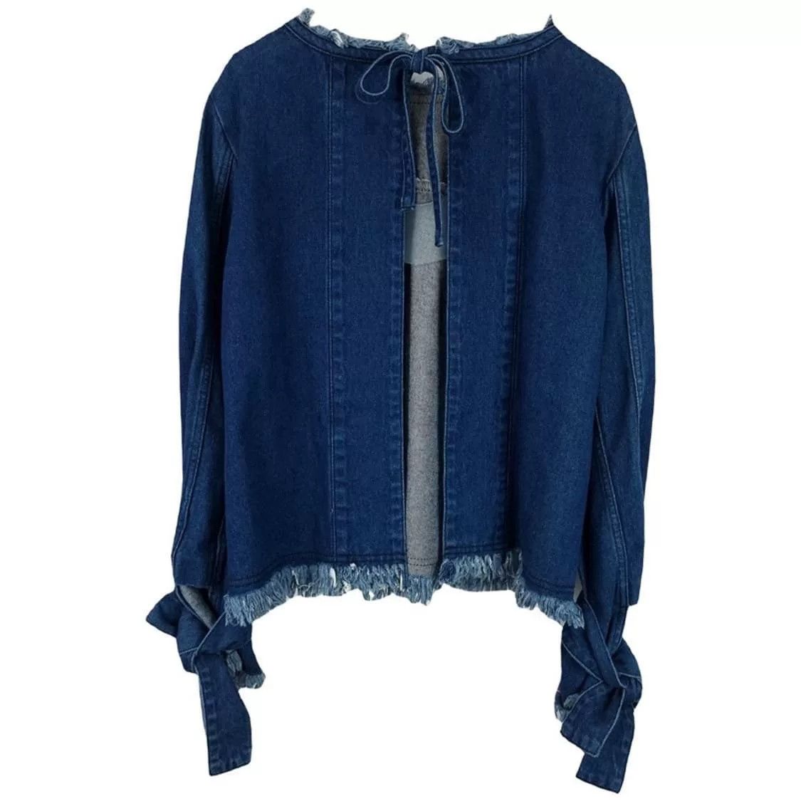 Vivienne Westwood Vivienne Westwood Deconstructed Denim Jacket Size L / US 10 / IT 46 - 4 Thumbnail