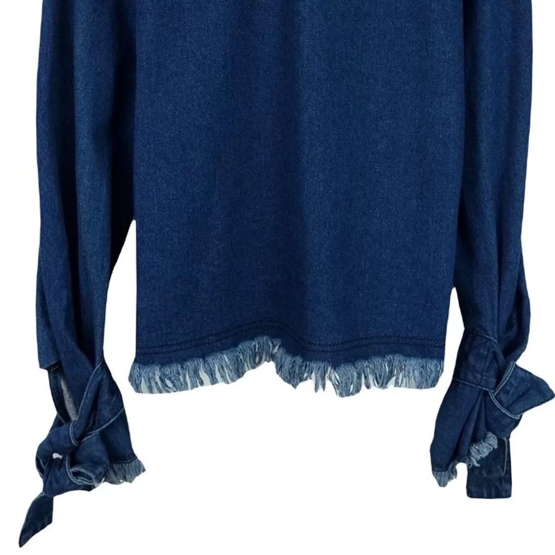 Vivienne Westwood Vivienne Westwood Deconstructed Denim Jacket Size L / US 10 / IT 46 - 6 Thumbnail