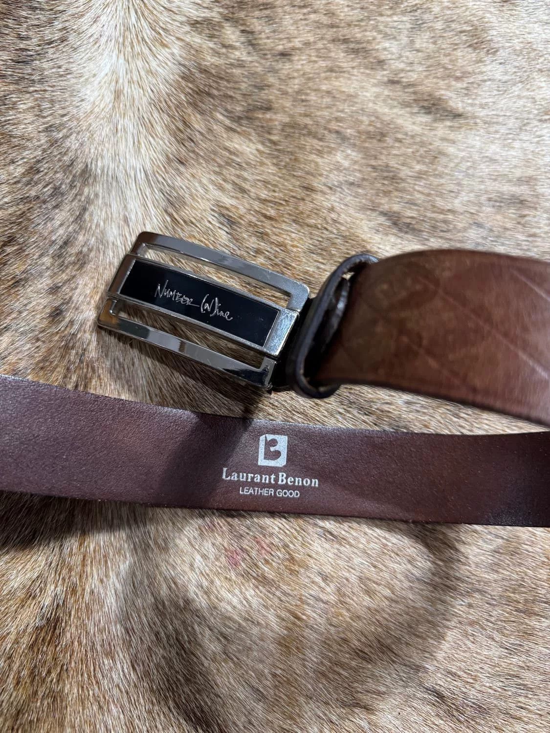 Jun Takahashi number(n)ine Vintage Western Belt Size ONE SIZE - 2 Thumbnail