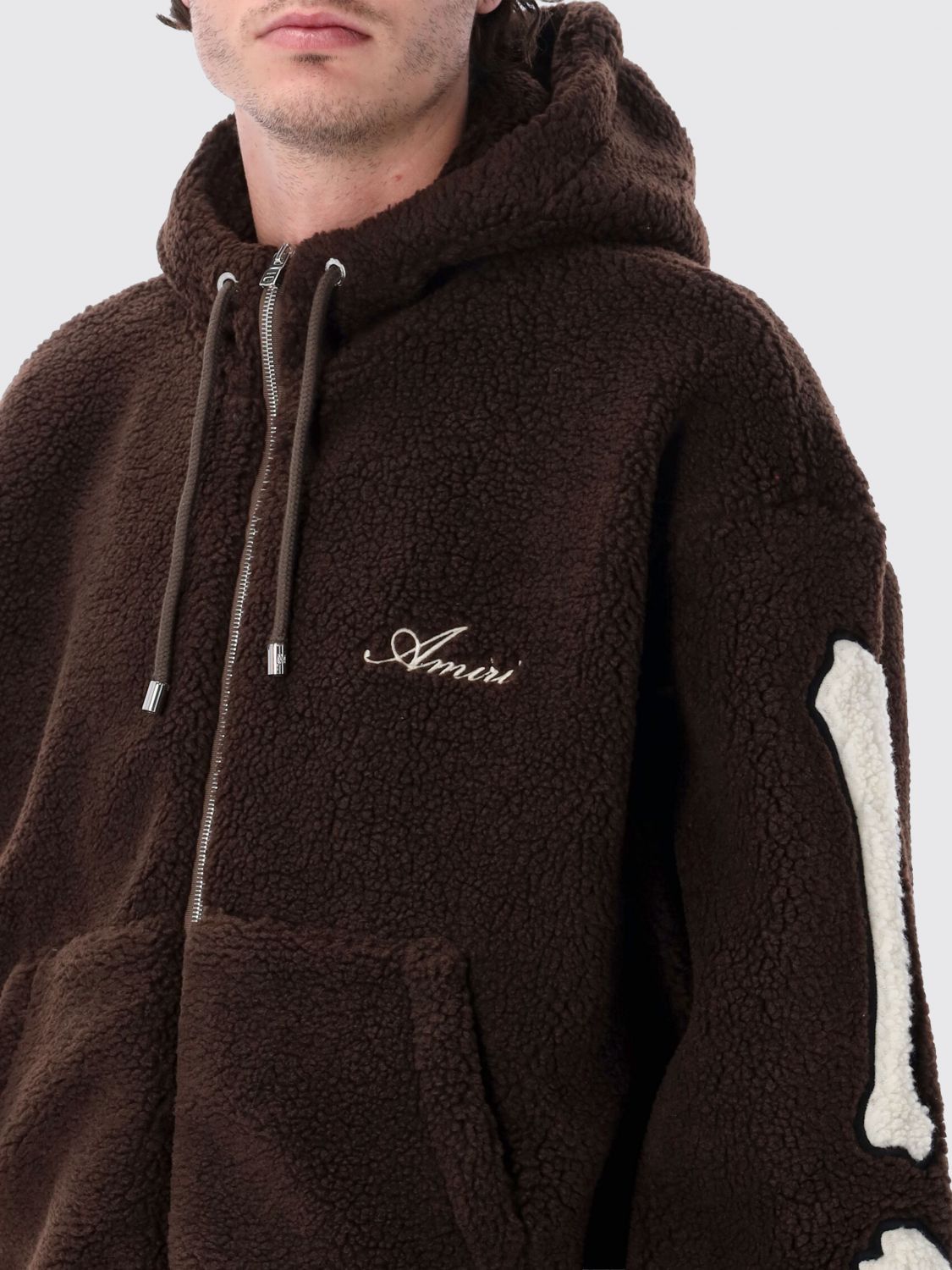 Amiri Amiri Sweatshirt Men Brown Size US L / EU 52-54 / 3 - 3 Thumbnail