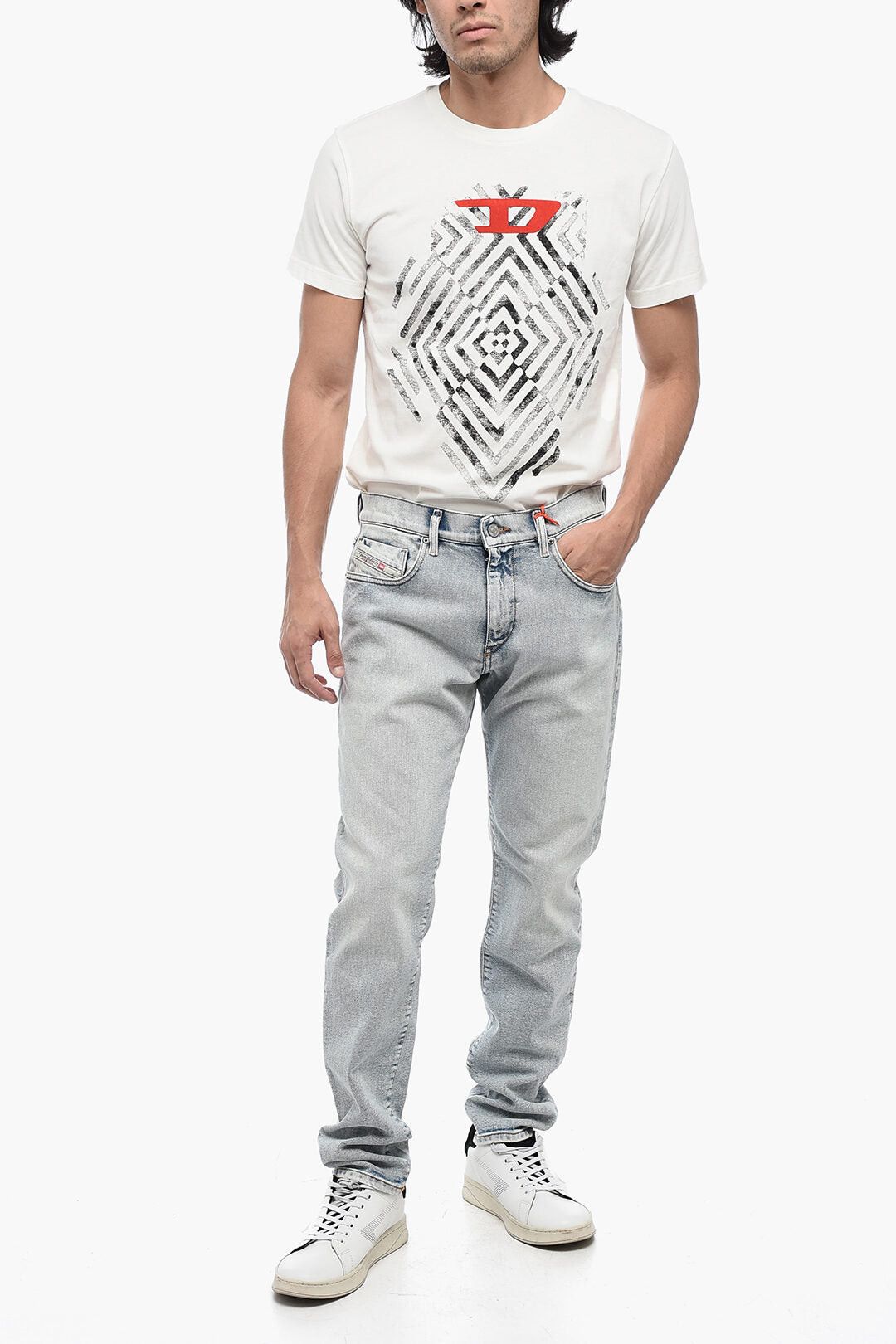Diesel Jeans 2019 D-STRUKT With Light Wash L.32 Size US 38 / EU 54 - 4 Thumbnail