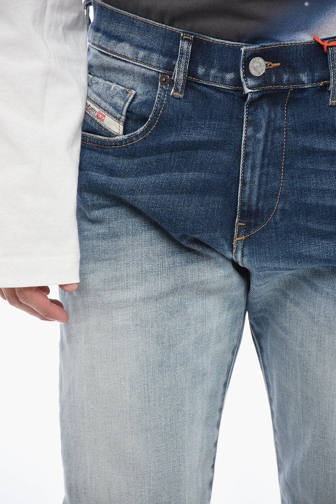 Diesel Two-Tone Jeans D-STRUKT L.32 Size US 40 / EU 56 - 3 Thumbnail