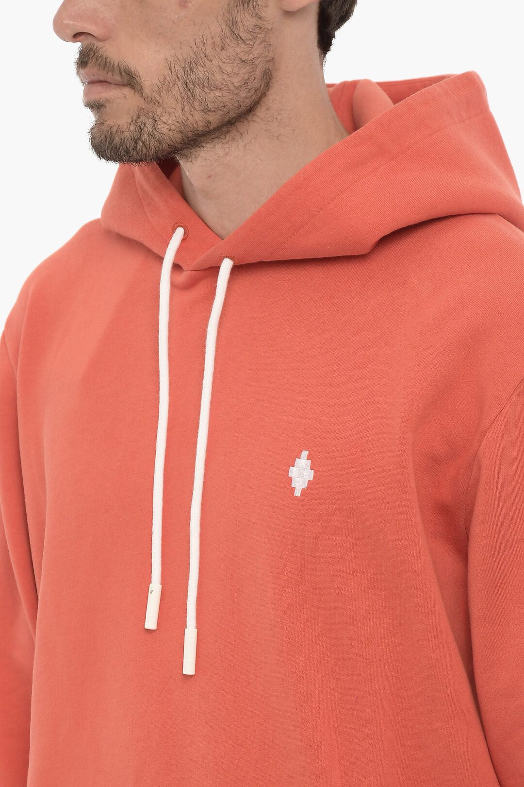 Marcelo Burlon Brushed Cotton Hoodie Size US XL / EU 56 / 4 - 3 Thumbnail