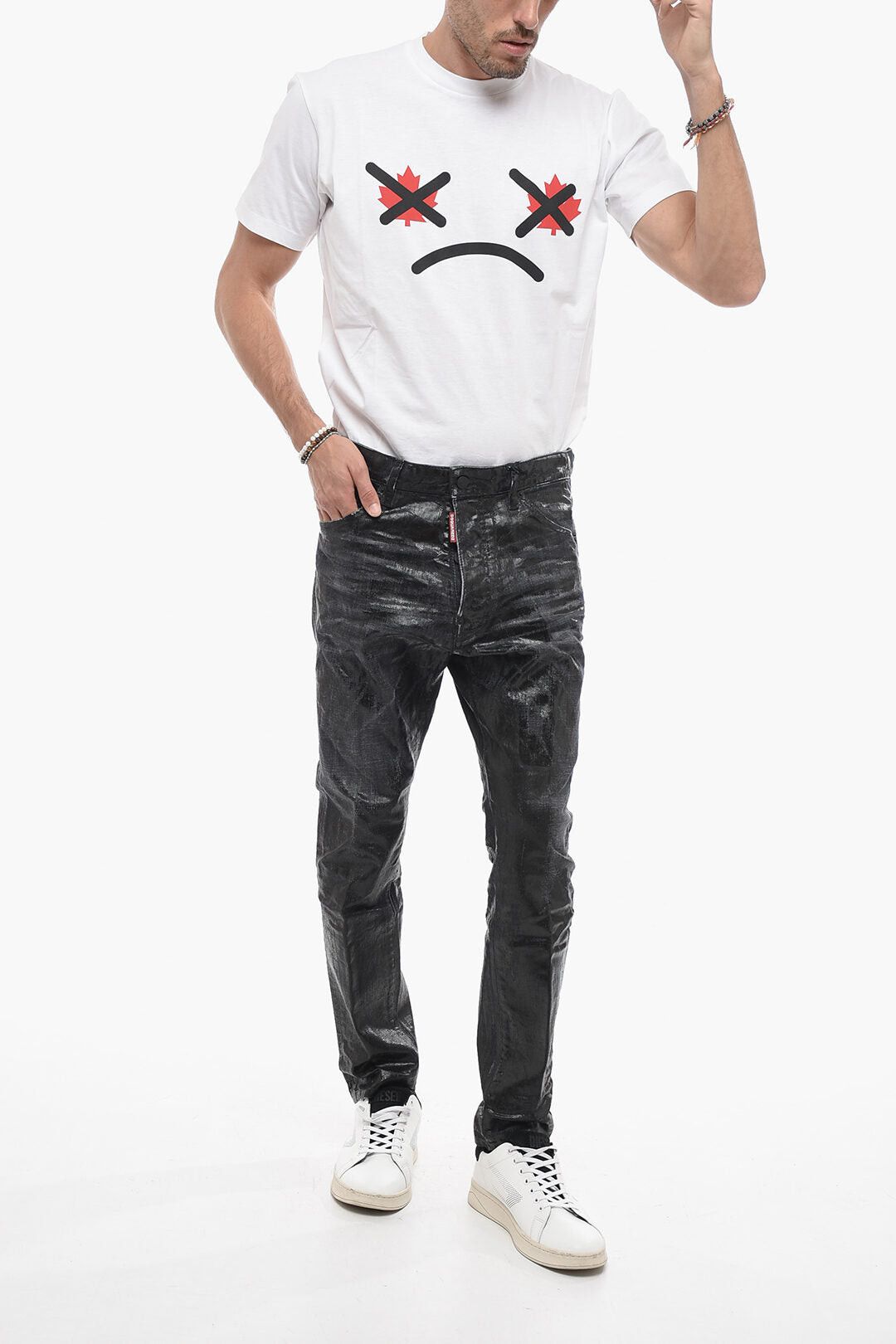 Dsquared2 Relaxed Low-Rise Jeans with Distressed Detail Size US 32 / EU 48 - 4 Thumbnail