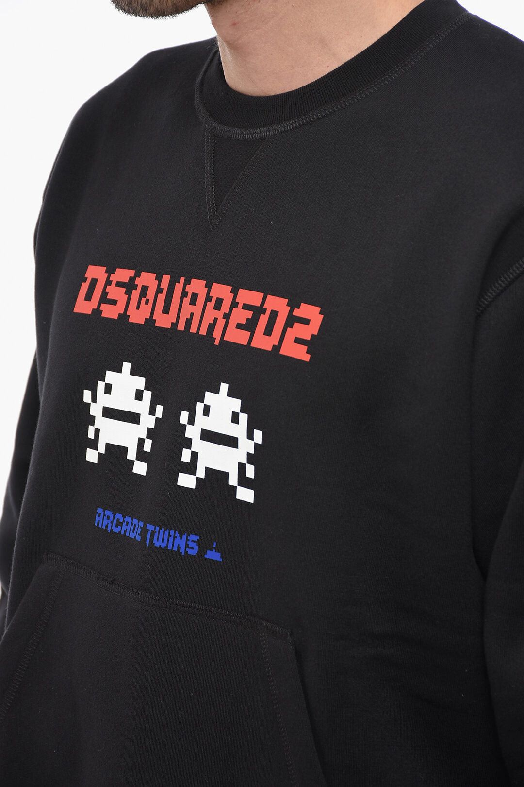 Dsquared2 Hoodie ARCADE TWINS with Logo Print Size US M / EU 48-50 / 2 - 3 Thumbnail