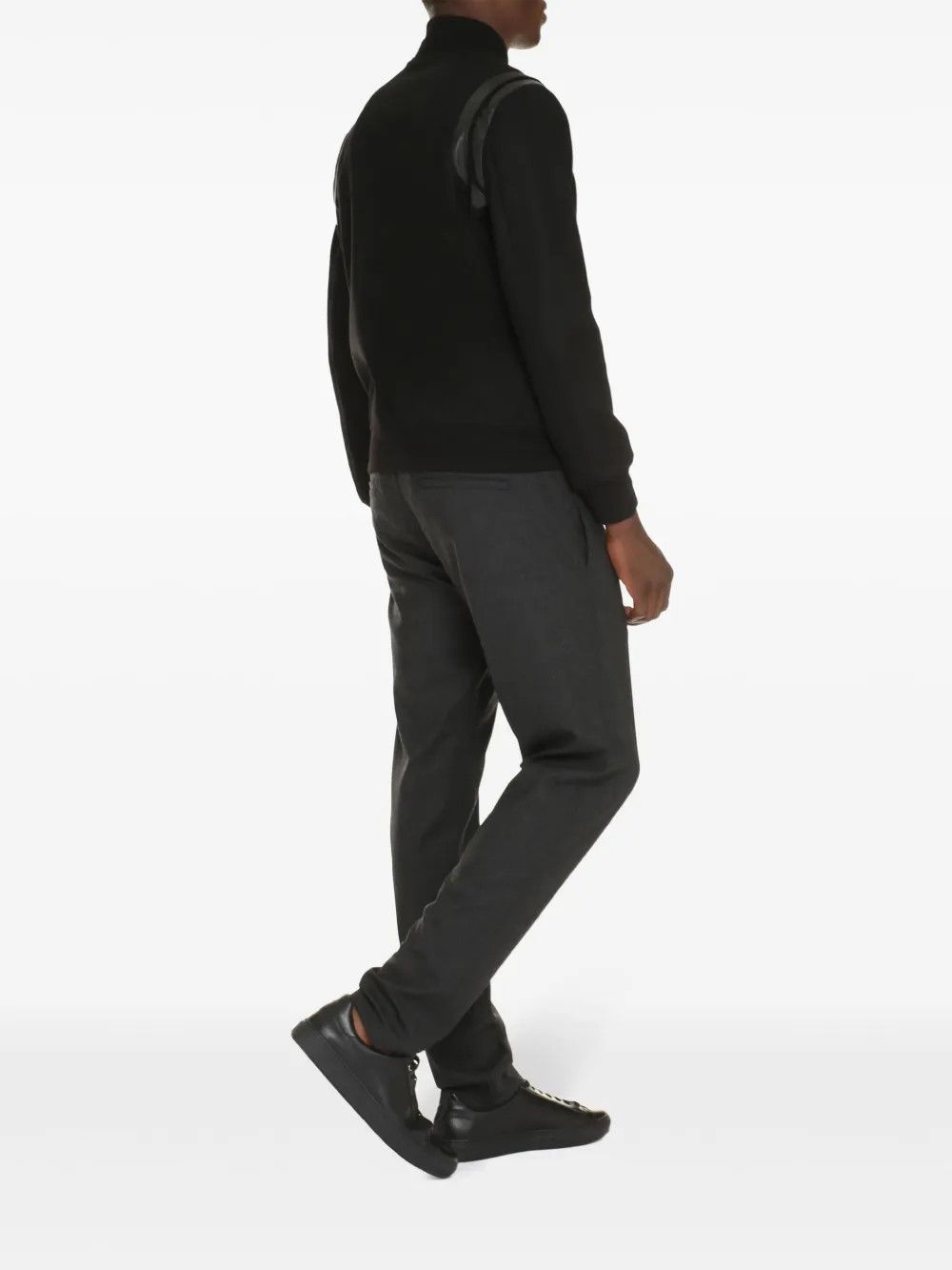Saint Laurent Paris Teddy Jacket wool bomber in black Size US M / EU 48-50 / 2 - 3 Thumbnail