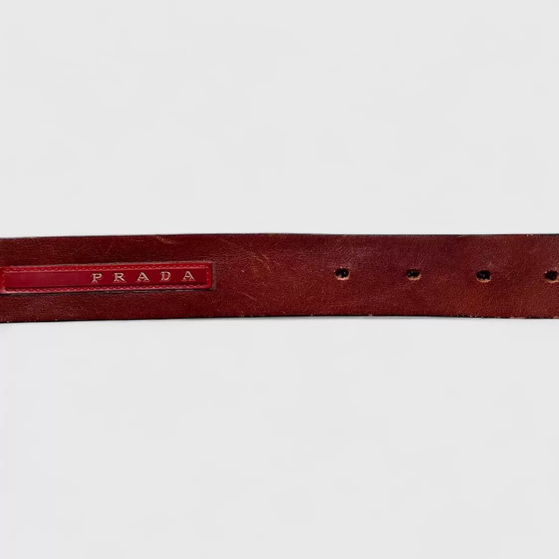 Prada Prada Sport Vintage Leather Belt Size ONE SIZE - 4 Thumbnail