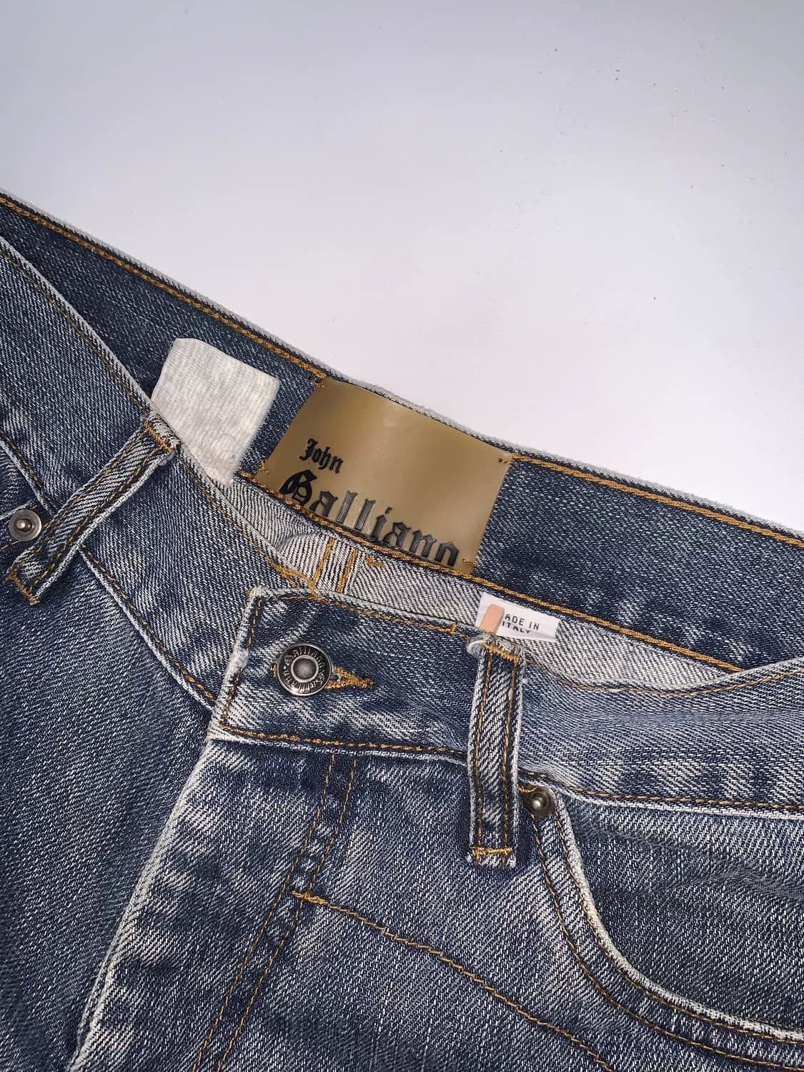 John Galliano John Galliano Western Vintage Jeans Size US 31 - 4 Thumbnail