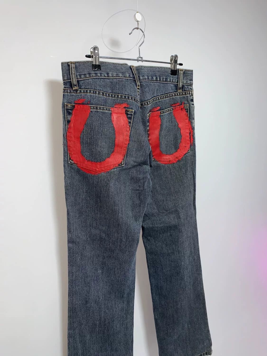 John Galliano John Galliano Western Vintage Jeans Size US 31 - 3 Thumbnail