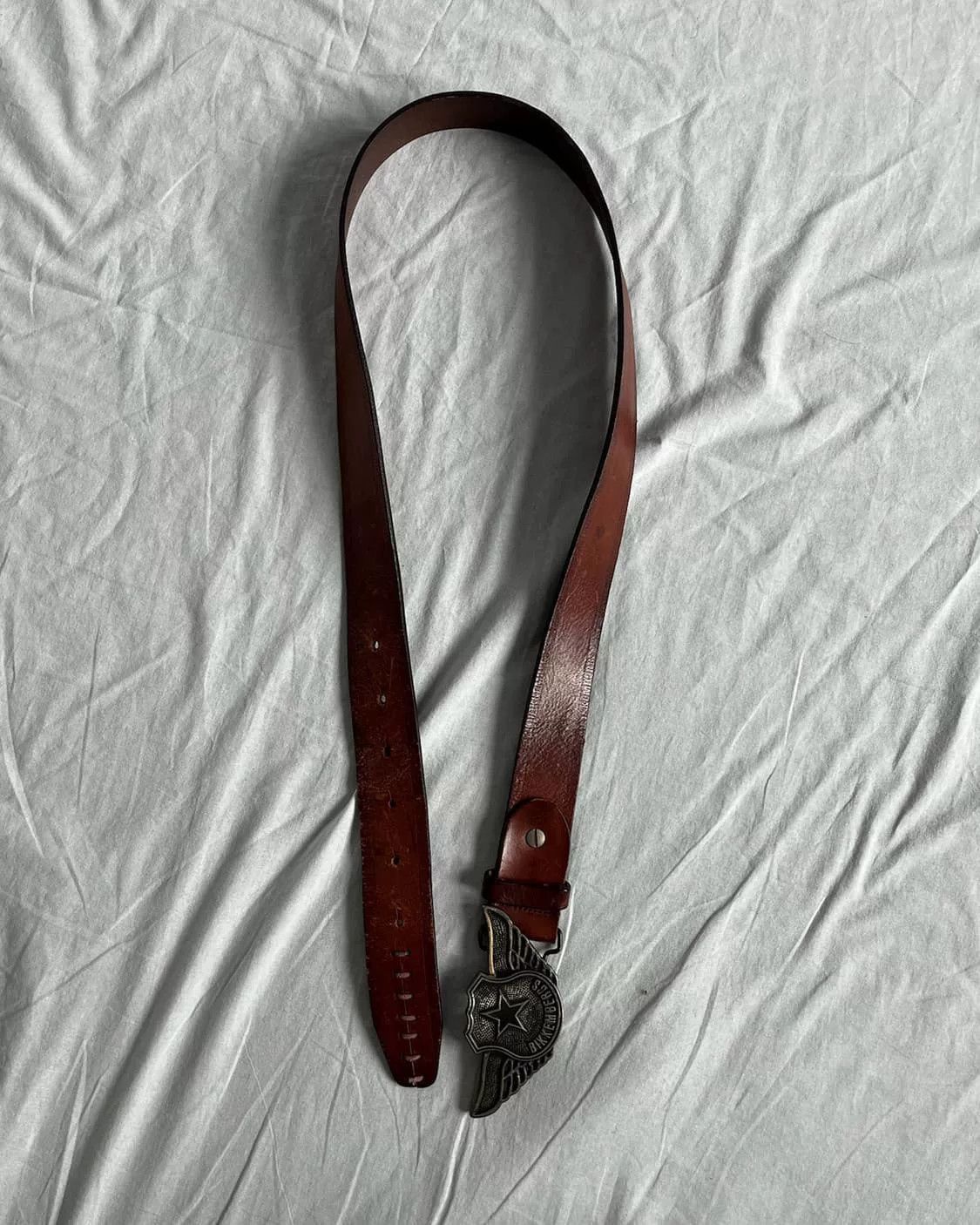 Dirk Bikkembergs Dirk Bikkembergs Odin Vintage Belt Size ONE SIZE - 4 Thumbnail