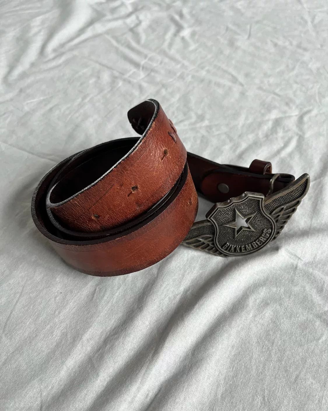 Dirk Bikkembergs Dirk Bikkembergs Odin Vintage Belt Size ONE SIZE - 3 Thumbnail