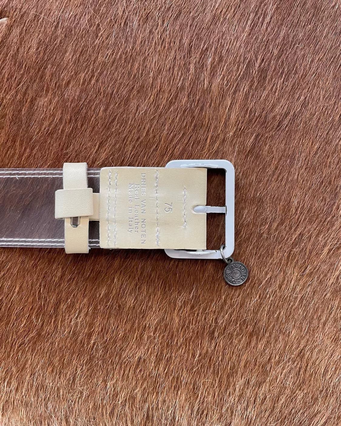 Dries Van Noten Dries Van Noten Transparent Fashion Belt Size ONE SIZE - 4 Thumbnail