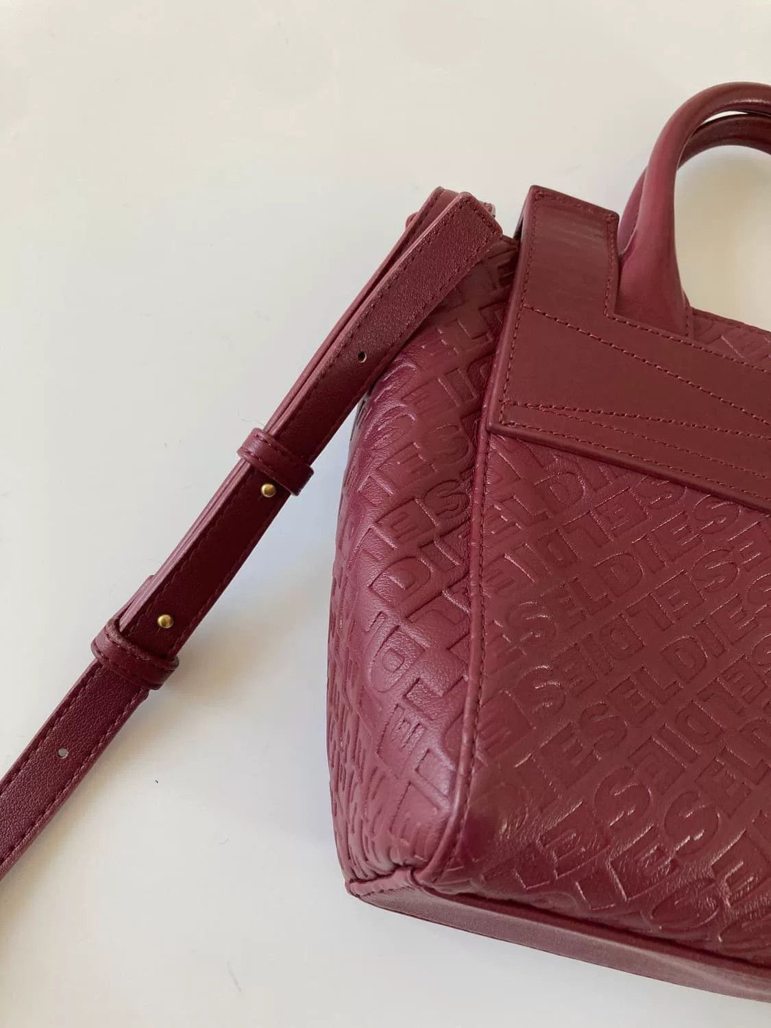 Diesel Diesel Bordeaux Red Crossbody Bag Size ONE SIZE - 5 Thumbnail