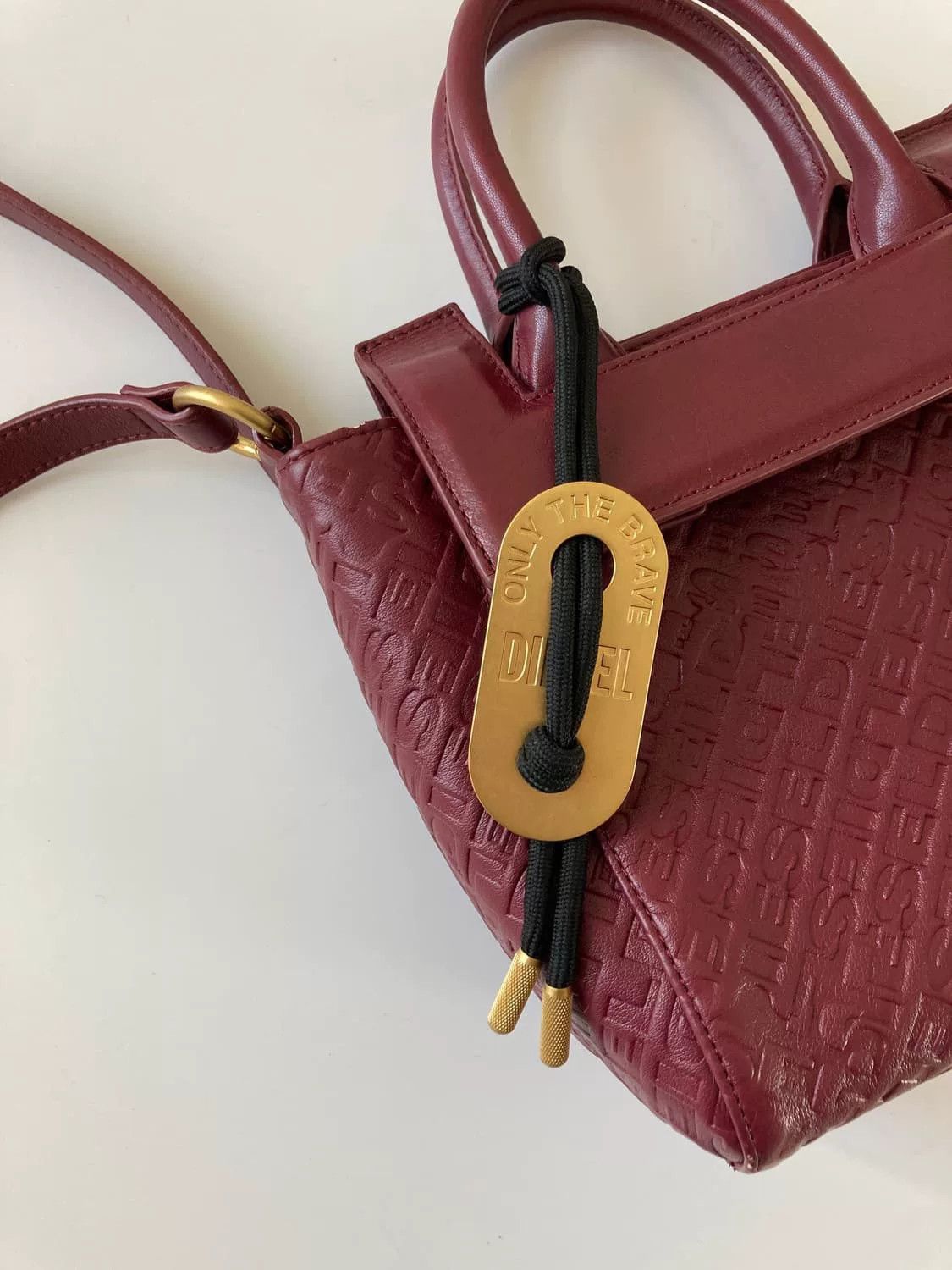 Diesel Diesel Bordeaux Red Crossbody Bag Size ONE SIZE - 2 Thumbnail