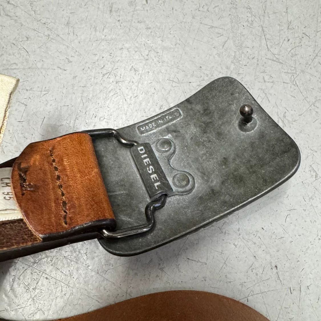 Diesel Diesel Vintage Inscribed Belt Size ONE SIZE - 2 Thumbnail