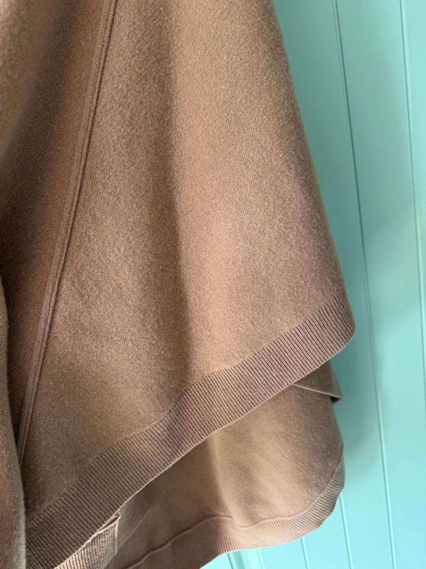 Burberry Burberry Camel Hooded Cape Shawl Size ONE SIZE - 7 Thumbnail