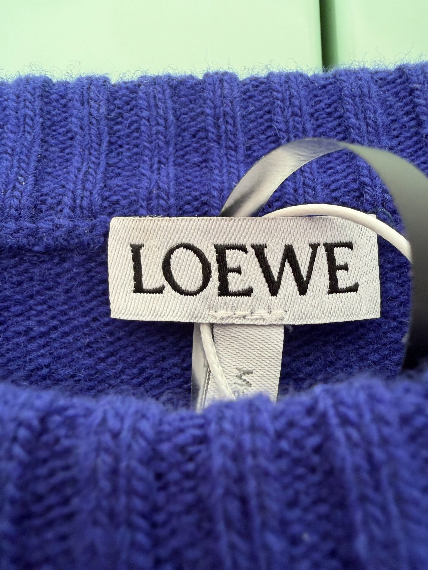 Loewe LOEWE Royal Blue Sweater Size L / US 10 / IT 46 - 3 Thumbnail