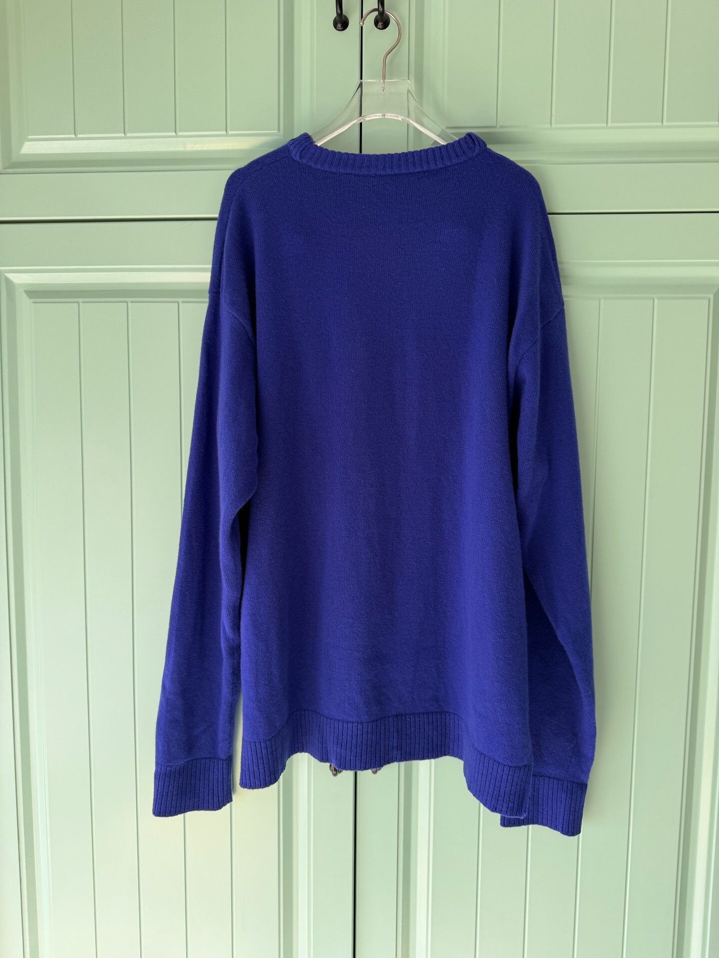 Loewe LOEWE Royal Blue Sweater Size L / US 10 / IT 46 - 2 Thumbnail
