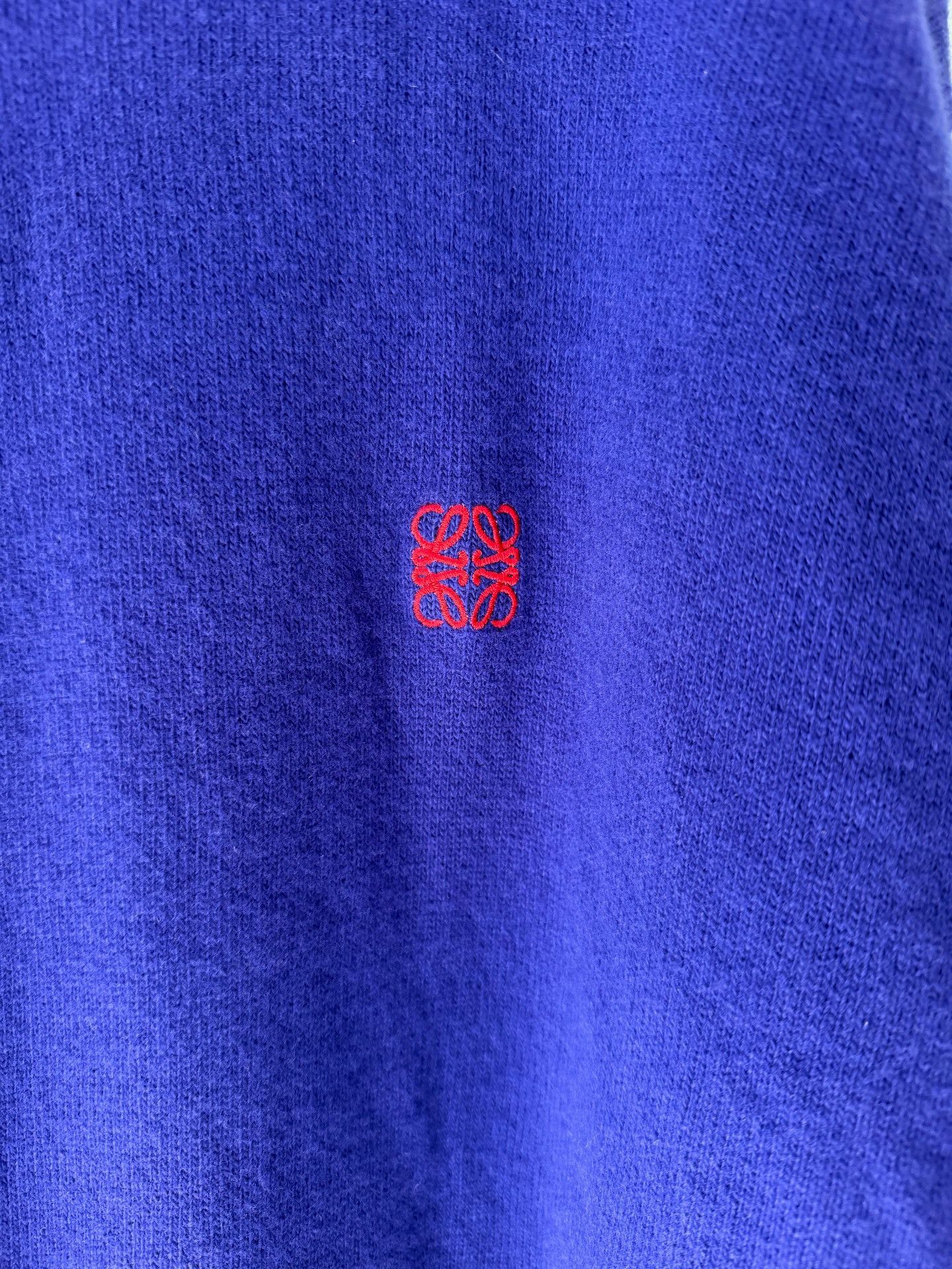 Loewe LOEWE Royal Blue Sweater Size L / US 10 / IT 46 - 7 Thumbnail