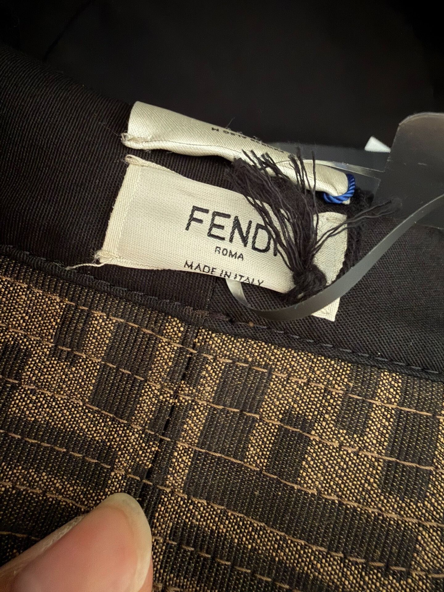 Fendi FENDI Classic FF Bucket Hat Size ONE SIZE - 6 Thumbnail