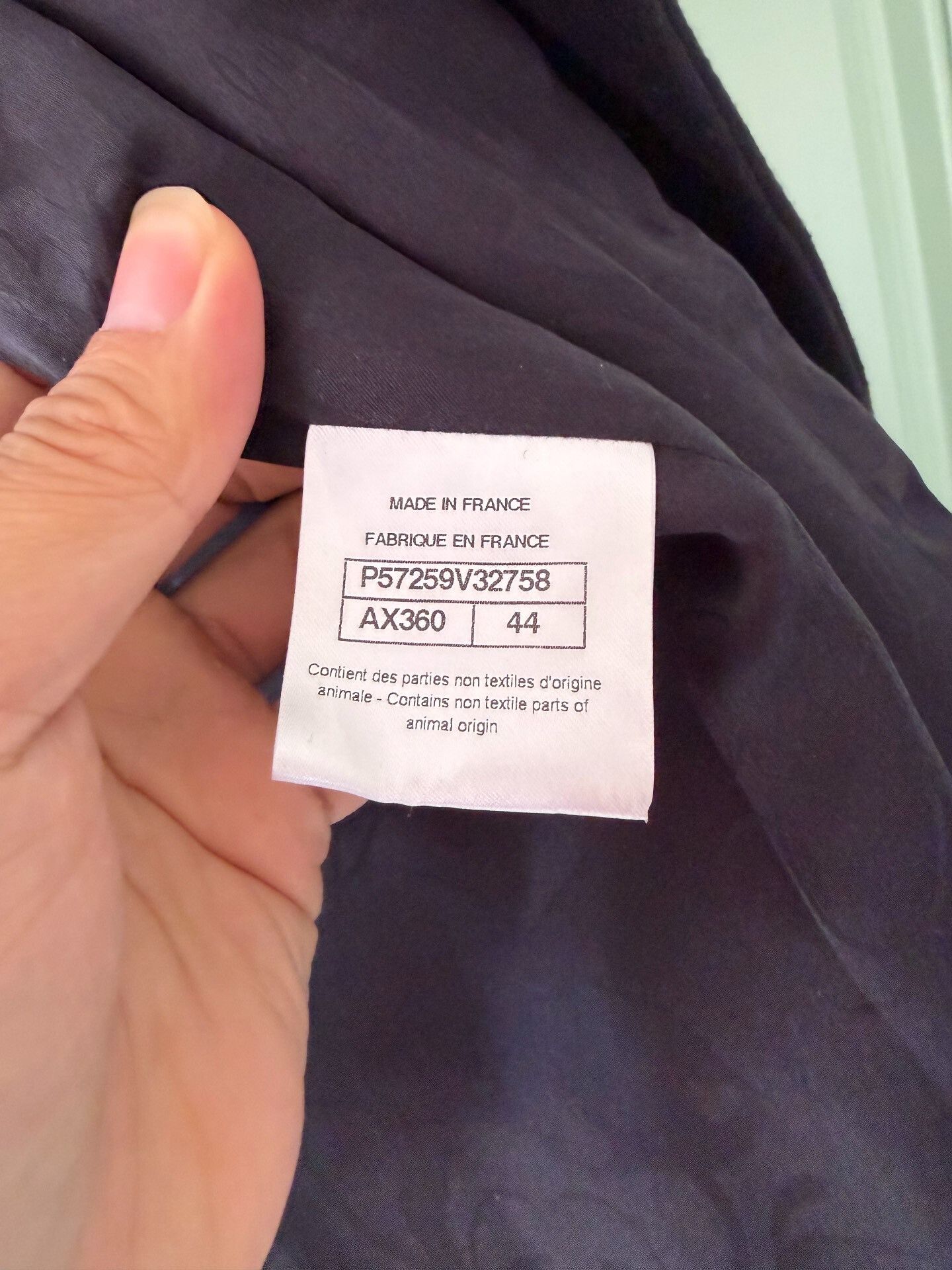 Chanel Chanel Women's Black Tweed Jacket Size M / US 6-8 / IT 42-44 - 4 Thumbnail