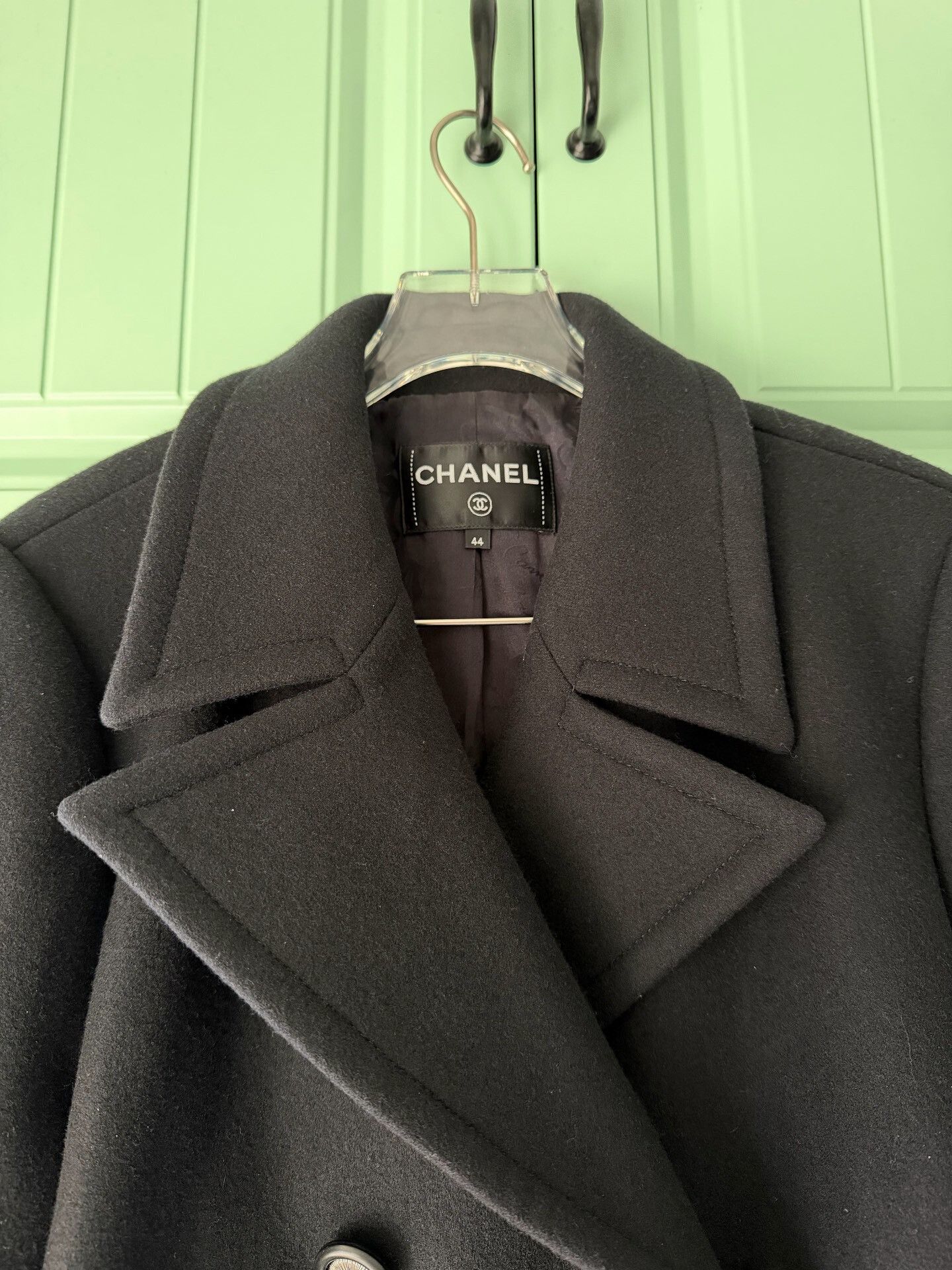Chanel Chanel Women's Black Tweed Jacket Size M / US 6-8 / IT 42-44 - 7 Thumbnail