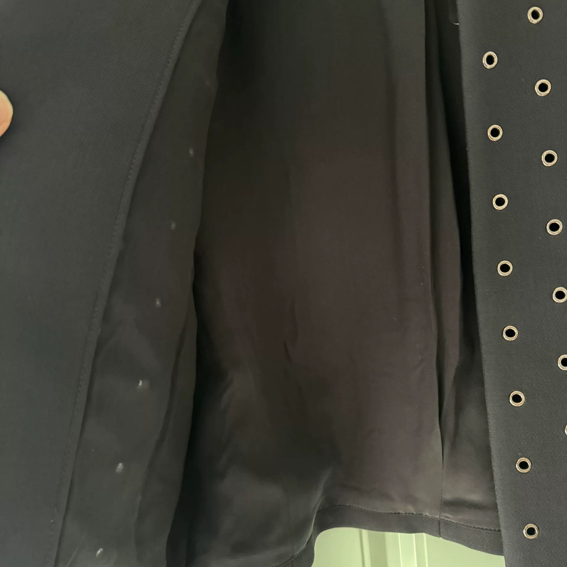 Dior Christian Dior Black Rivet Jacket Size S / US 4 / IT 40 - 8 Thumbnail