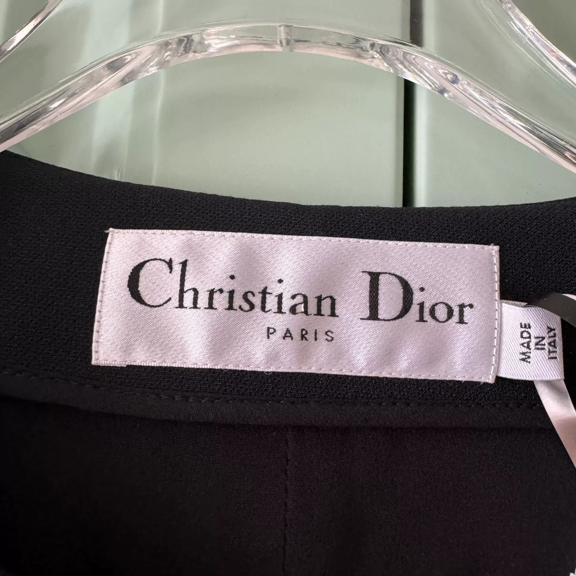 Dior Christian Dior Black Rivet Jacket Size S / US 4 / IT 40 - 2 Thumbnail