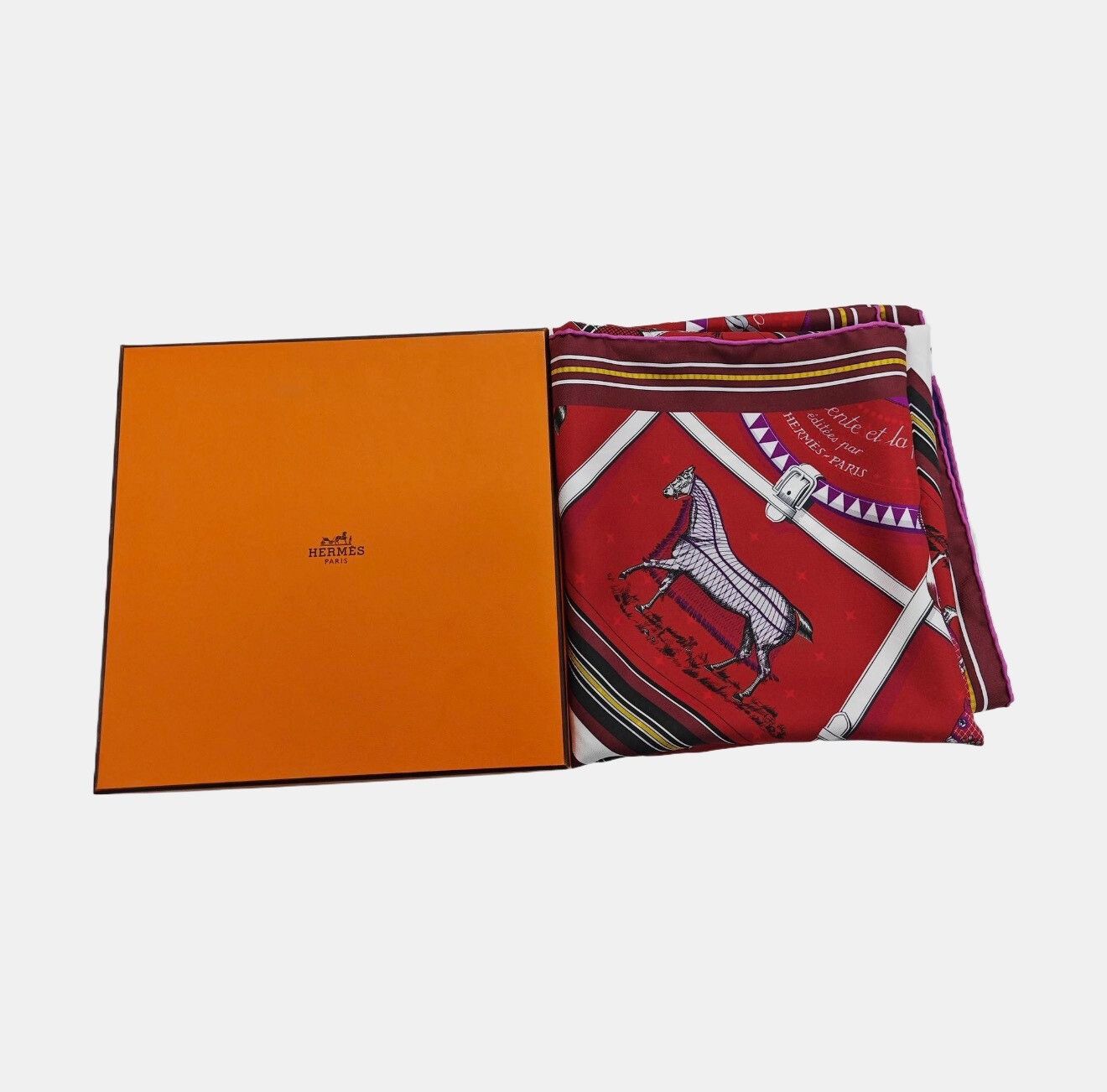 Hermes Hermes 90x90cm Silk Scarf Size ONE SIZE - 9 Thumbnail