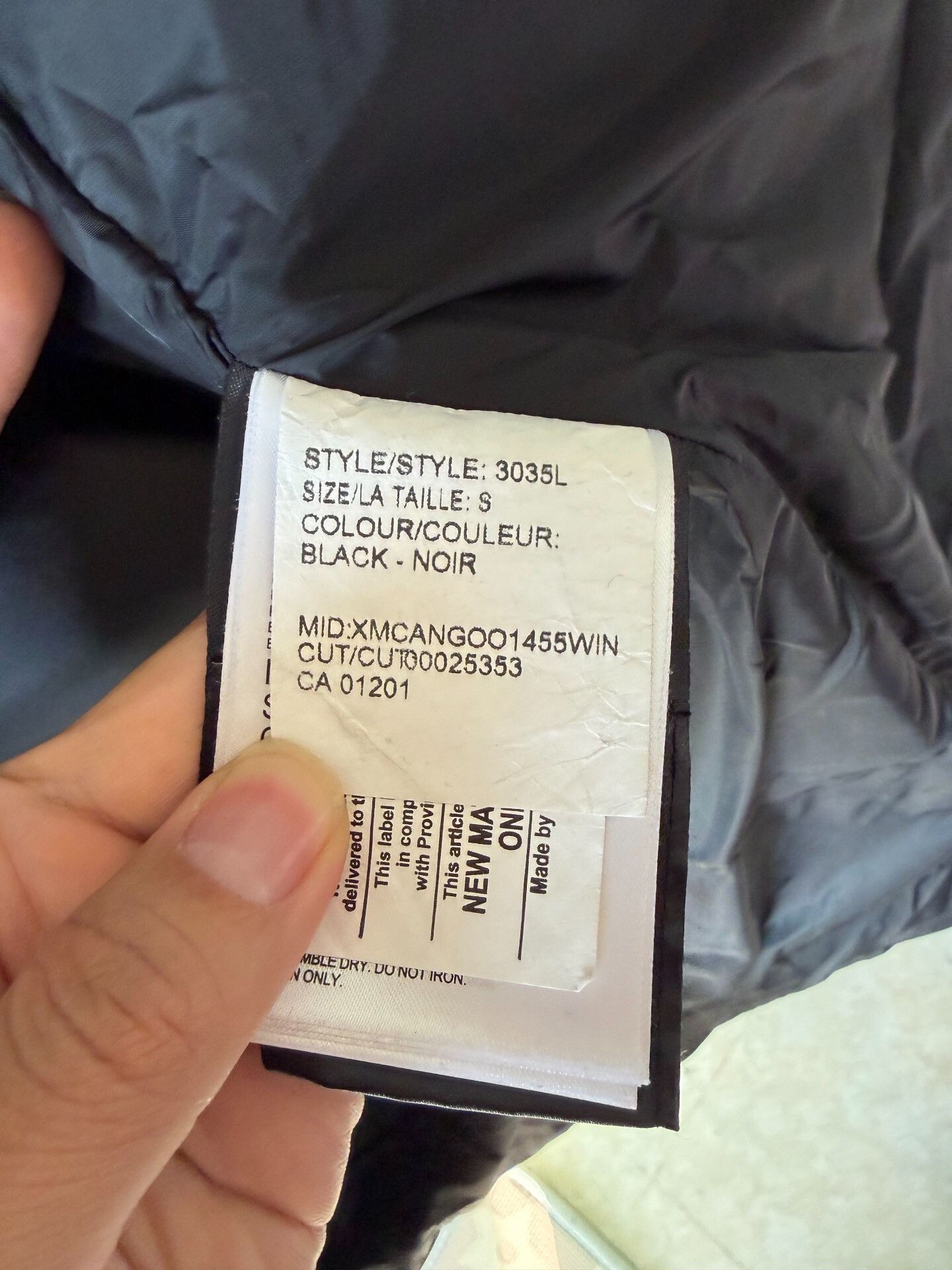 Canada Goose Canada Goose Mystique Black Long Down Jacket Size XS / US 0-2 / IT 36-38 - 4 Thumbnail