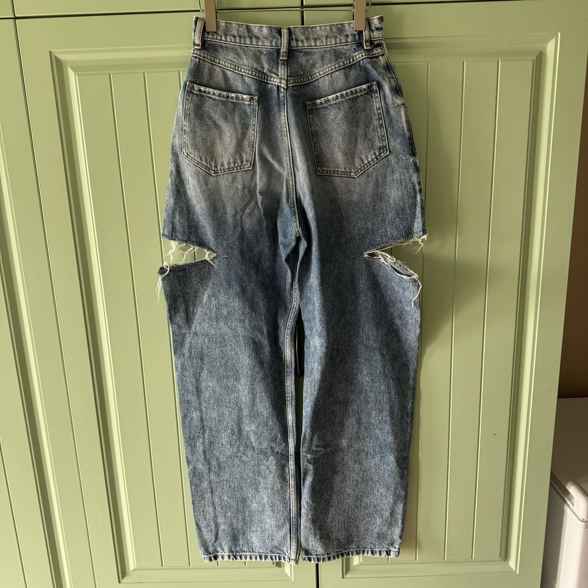 Maison Margiela Maison Margiela Ripped Jeans Size 40" / US 18 - 2 Thumbnail