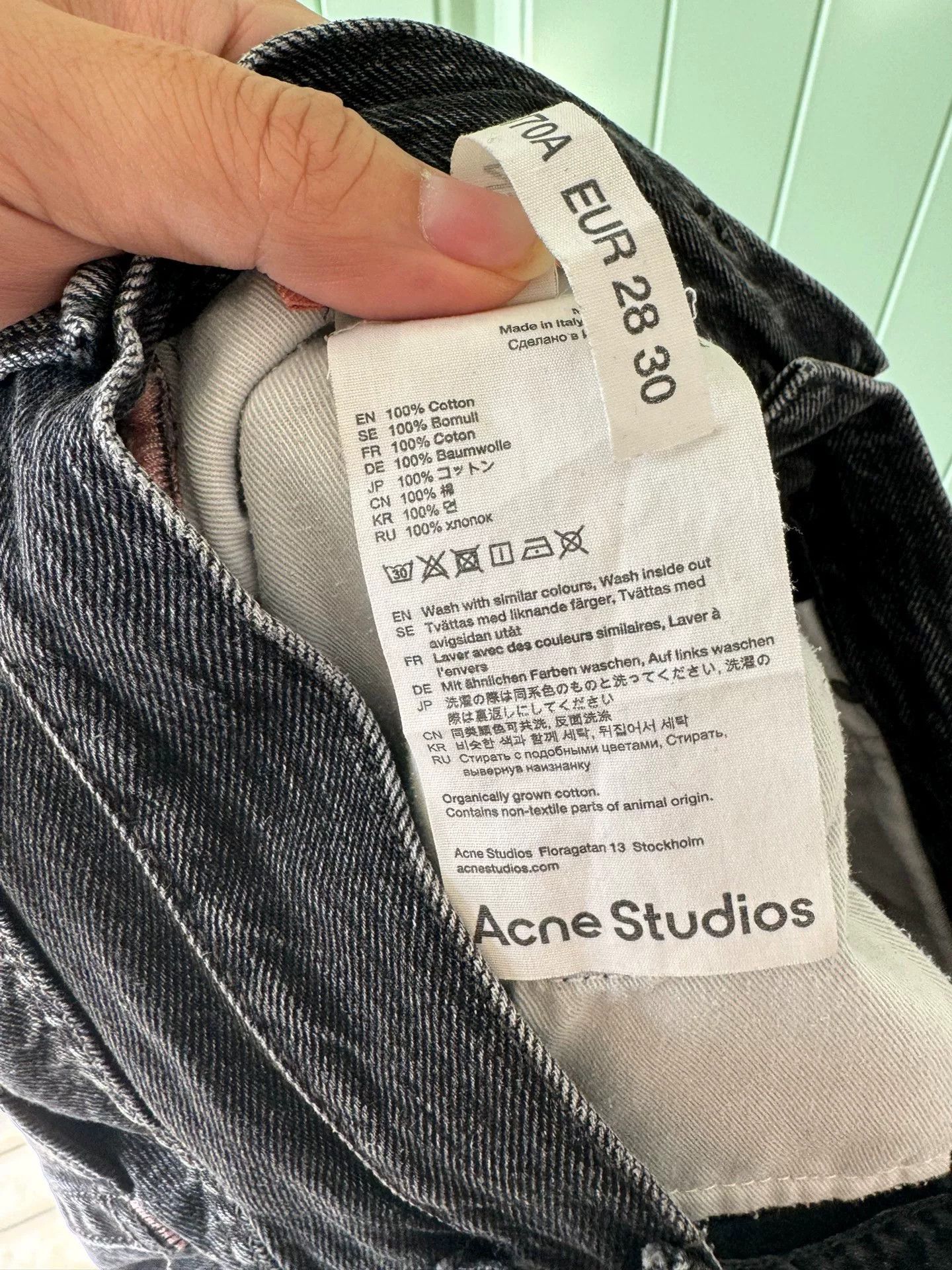 Acne Studios Acne Studios Black Jeans Size 28 Size 28" / US 6 / IT 42 - 5 Thumbnail