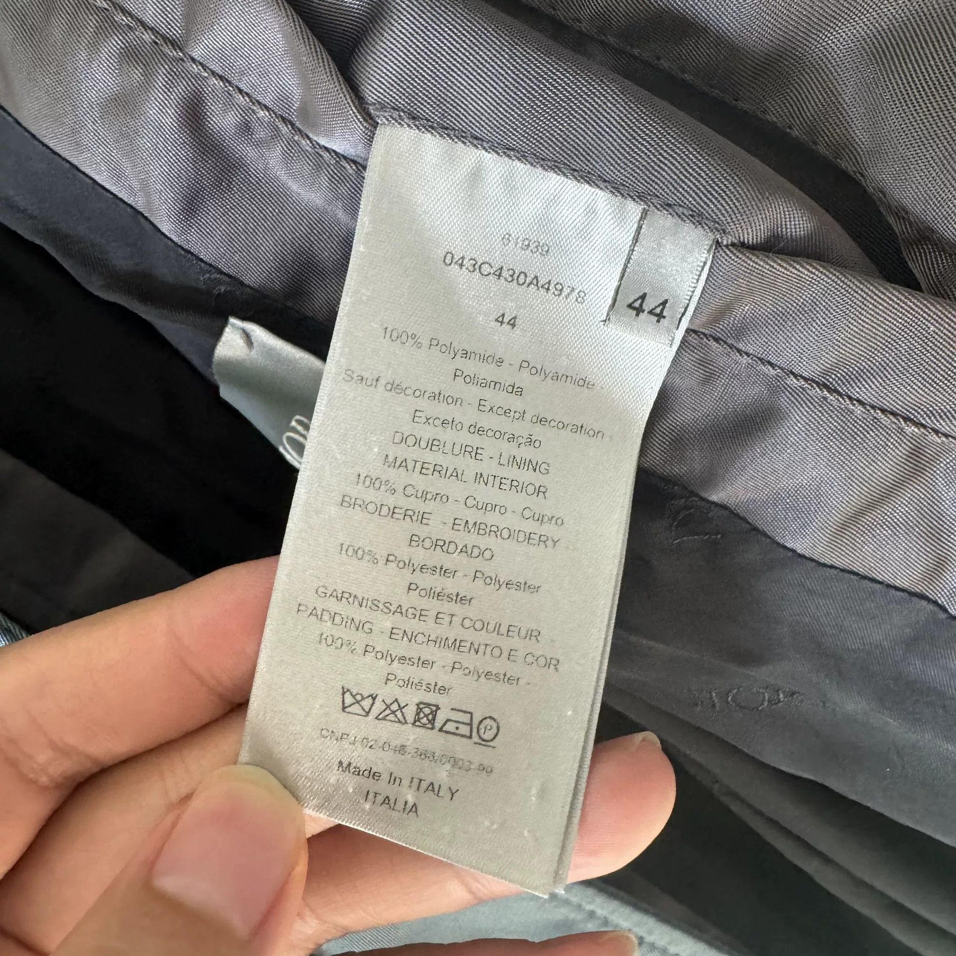 Dior Dior Two-Tone Pilot Jacket Size US S / EU 44-46 / 1 - 4 Thumbnail
