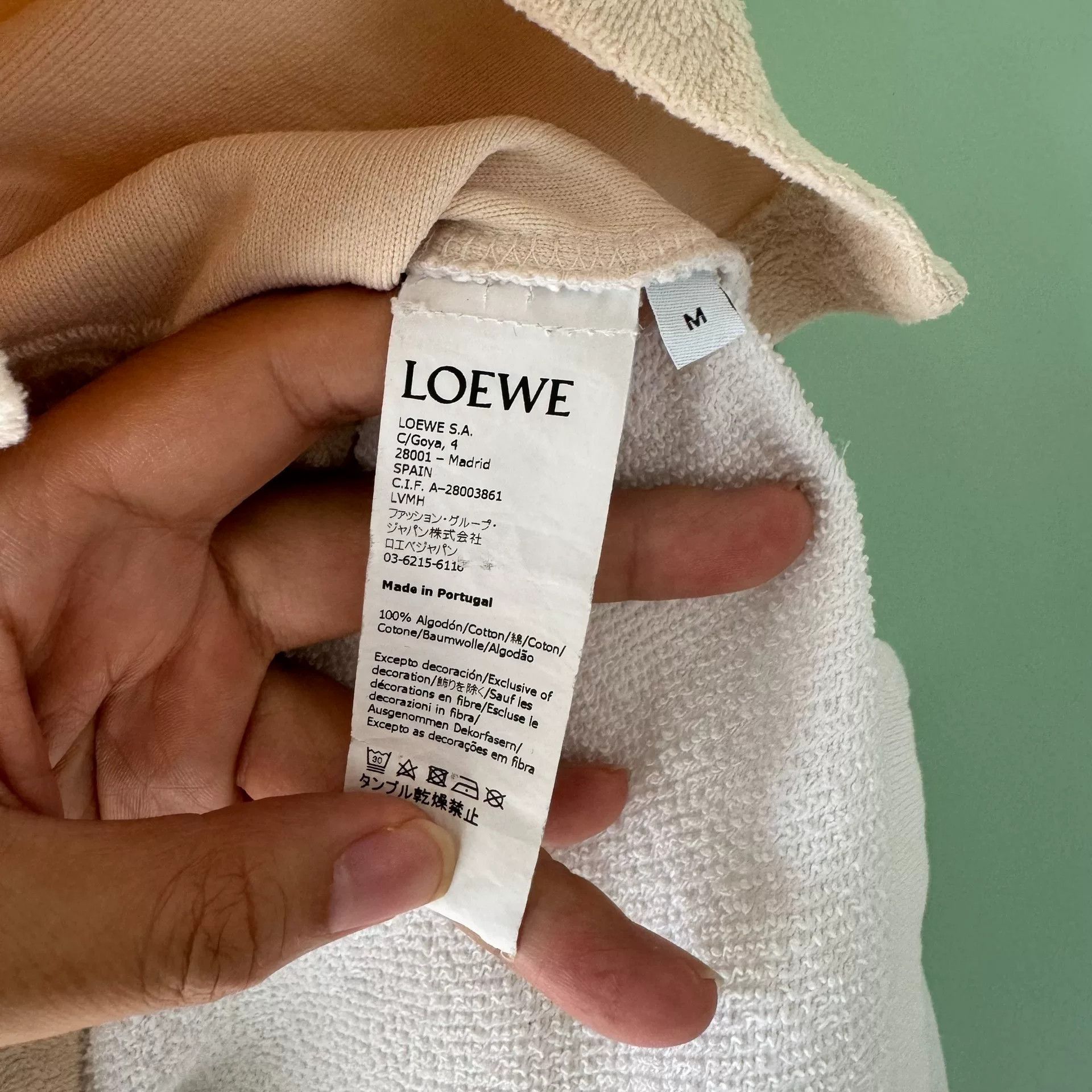 Loewe LOEWE Colorblock Oversized Hoodie M Size US M / EU 48-50 / 2 - 4 Thumbnail