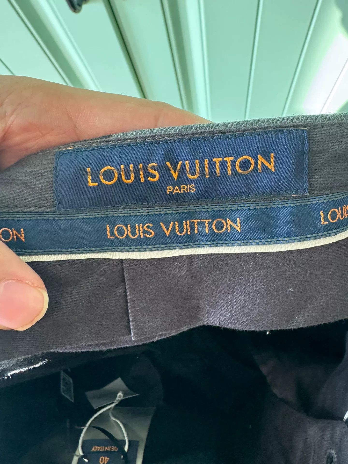 Louis Vuitton LV x NIGO Checkered Wool Trousers Size US 31 - 3 Thumbnail