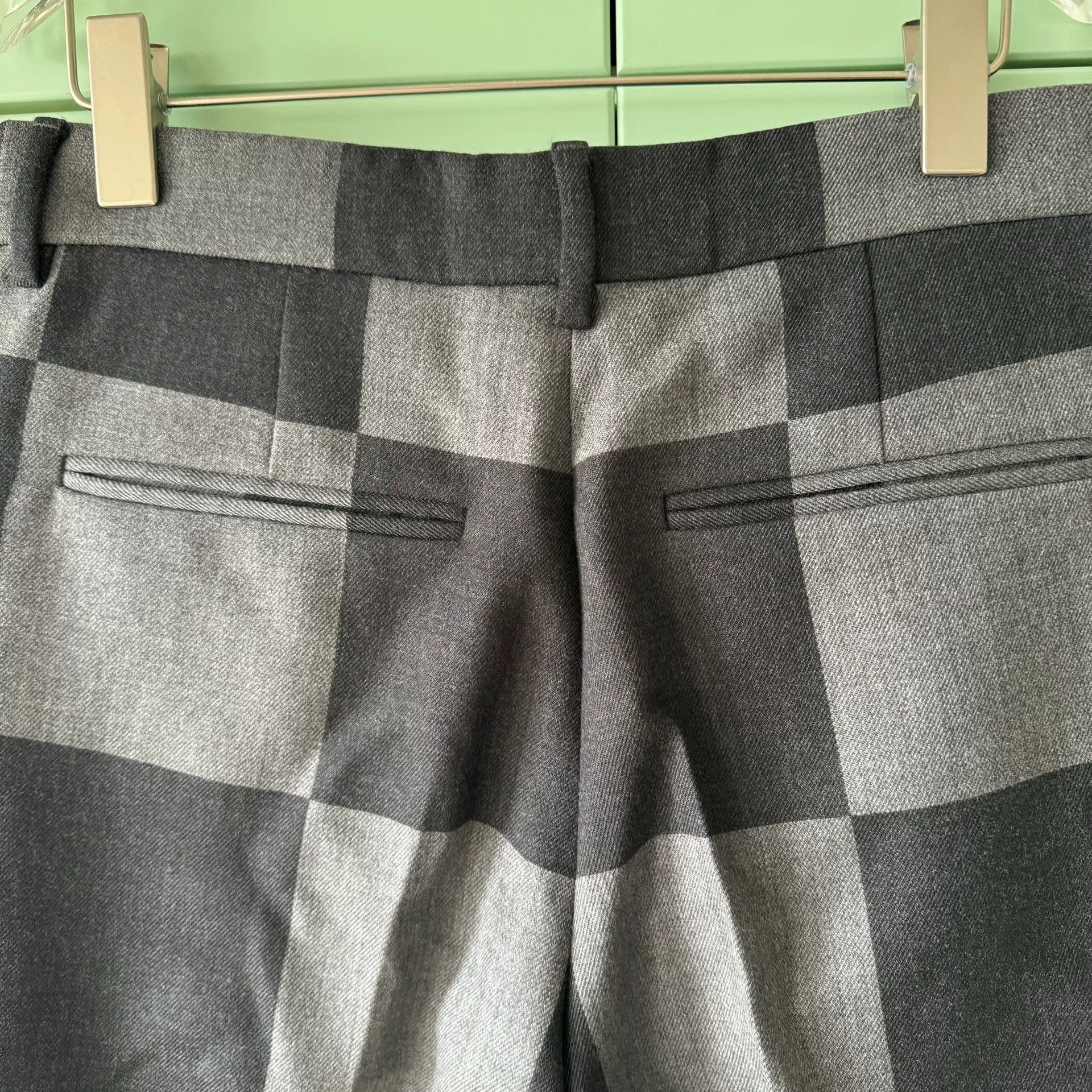 Louis Vuitton LV x NIGO Checkered Wool Trousers Size US 31 - 8 Thumbnail