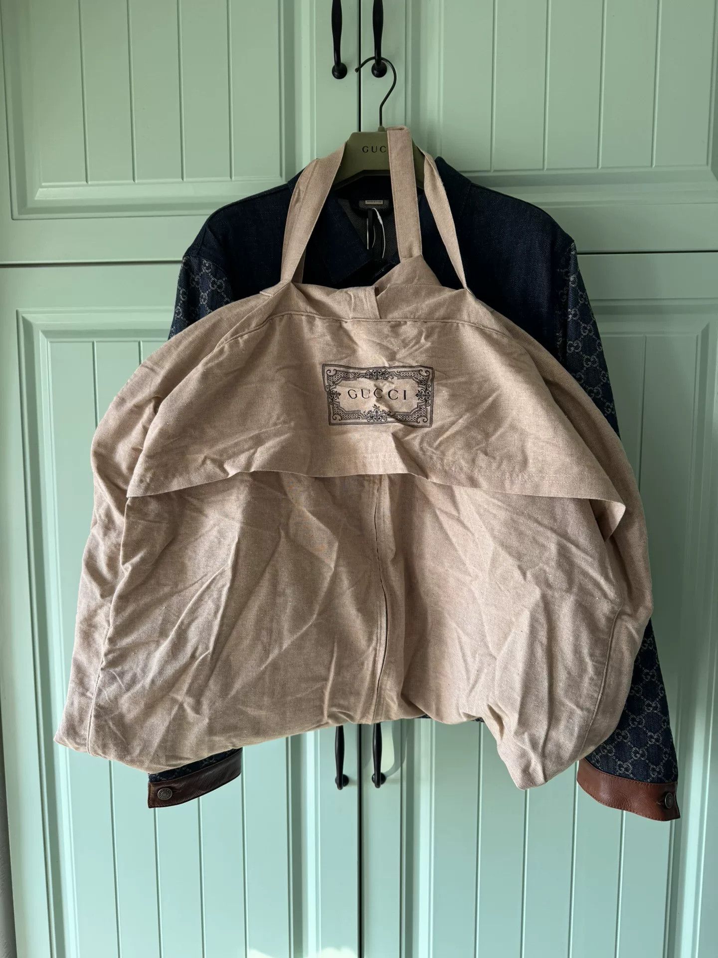 Gucci Gucci GG Denim Jacket, Size 50 Size US M / EU 48-50 / 2 - 8 Thumbnail