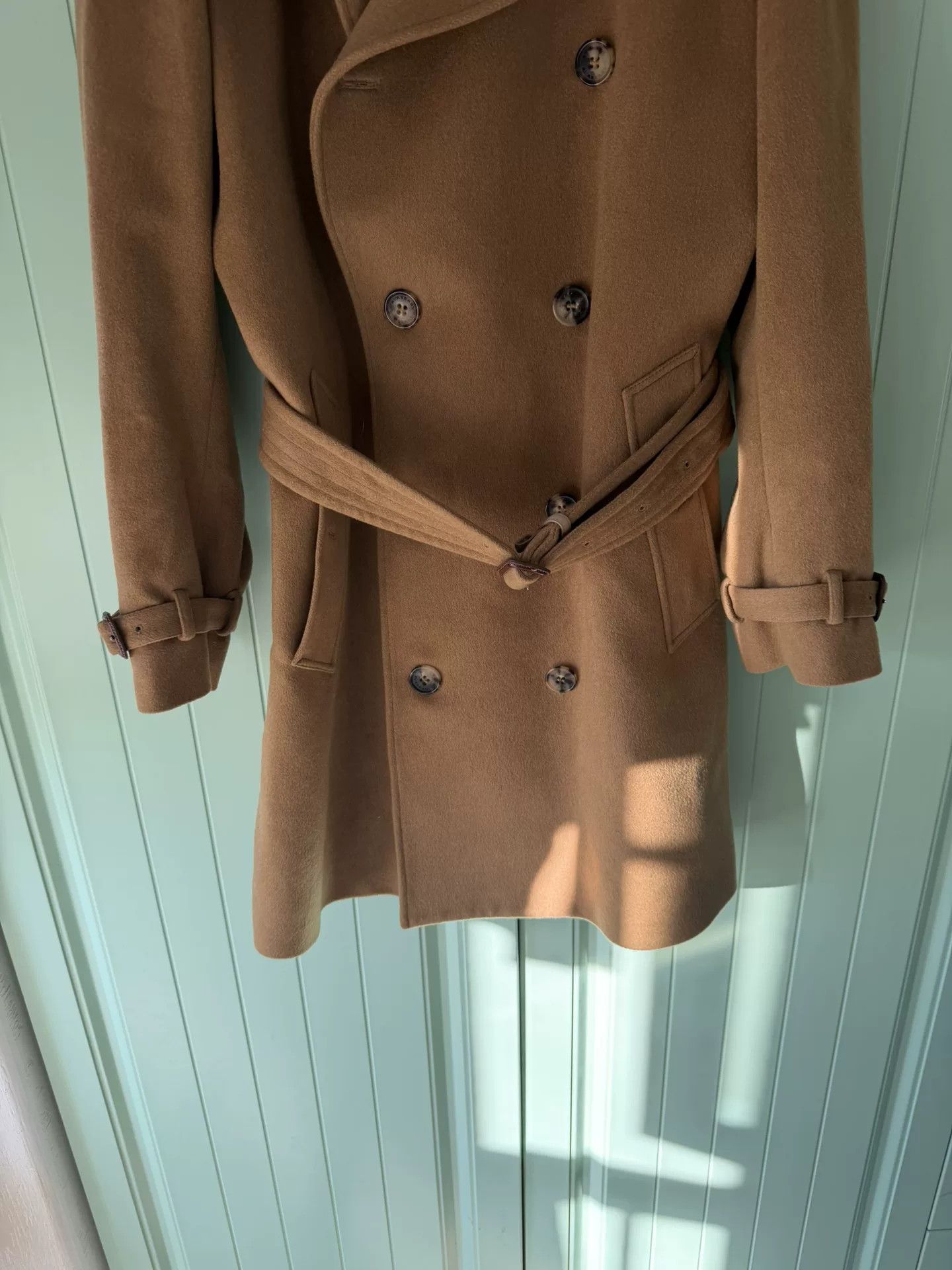 Burberry Burberry Men's Mid-Length Trench Coat Size US M / EU 48-50 / 2 - 8 Thumbnail