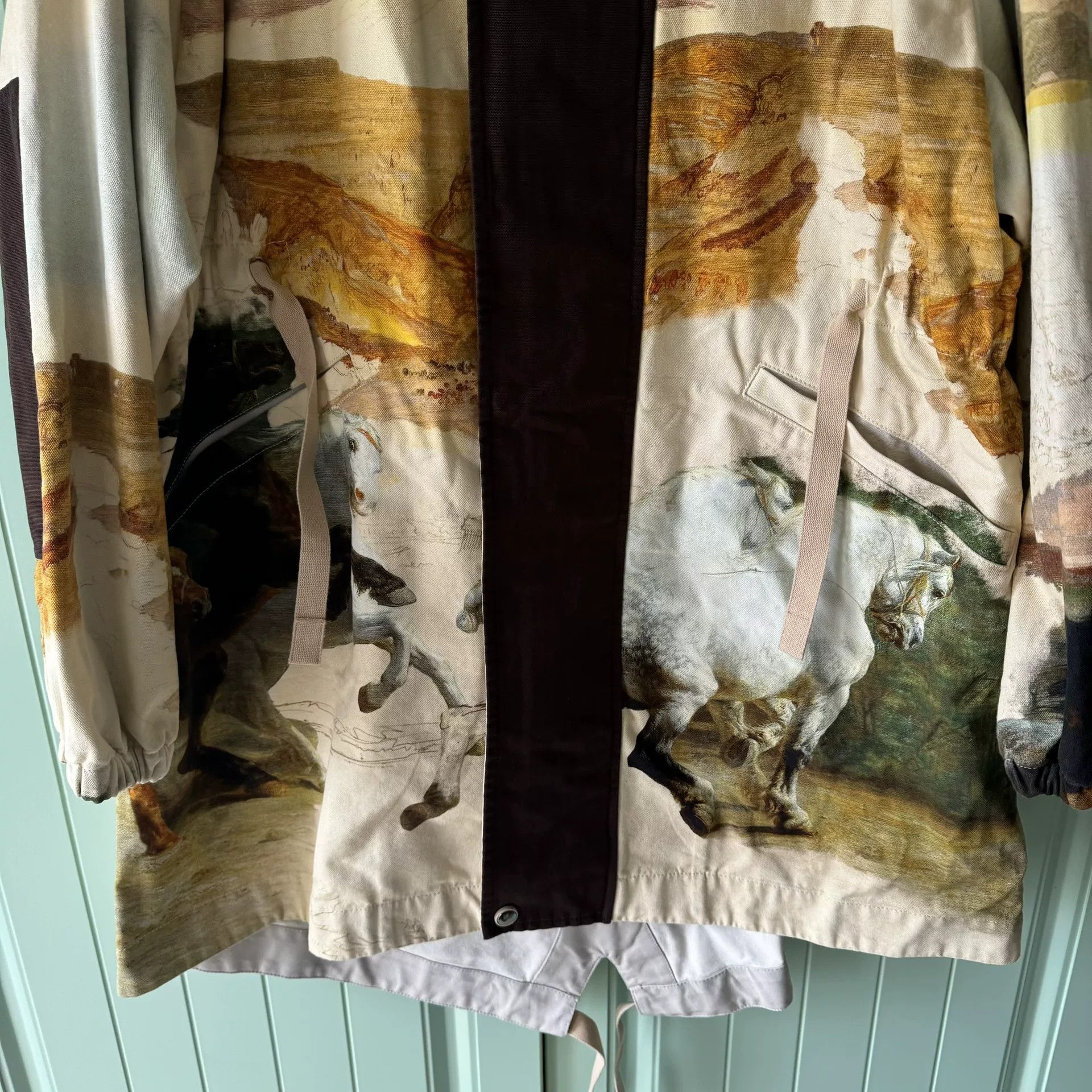 Acne Studios Acne Studios Horse Print Shirt Jacket Size US S / EU 44-46 / 1 - 7 Thumbnail