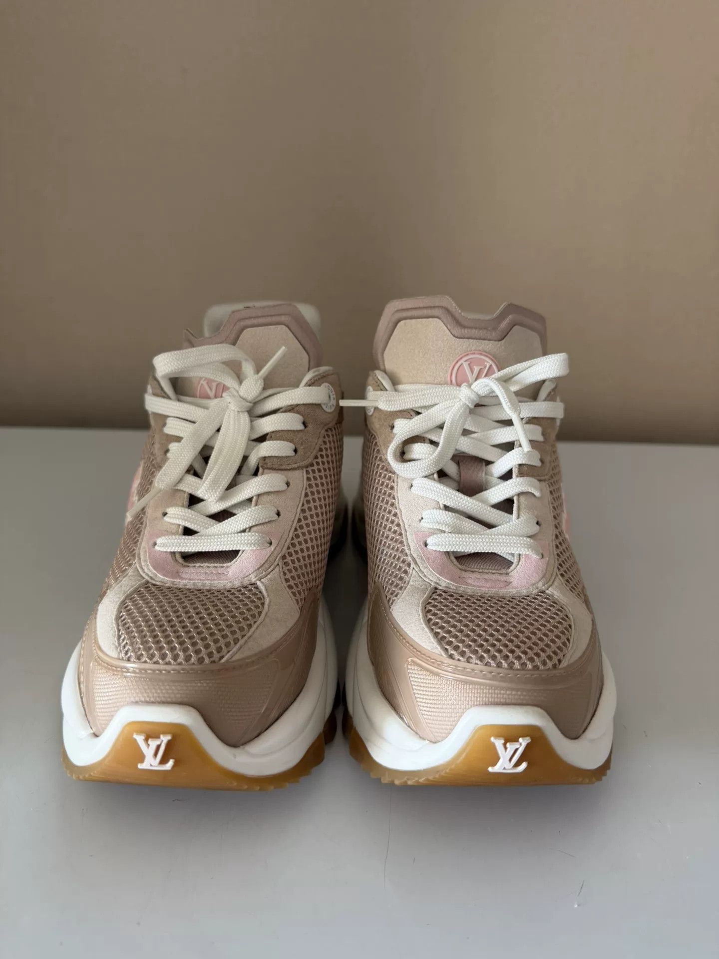 Louis Vuitton LV Run55 Women's Sneakers Size US 5.5 / IT 35.5 - 2 Thumbnail