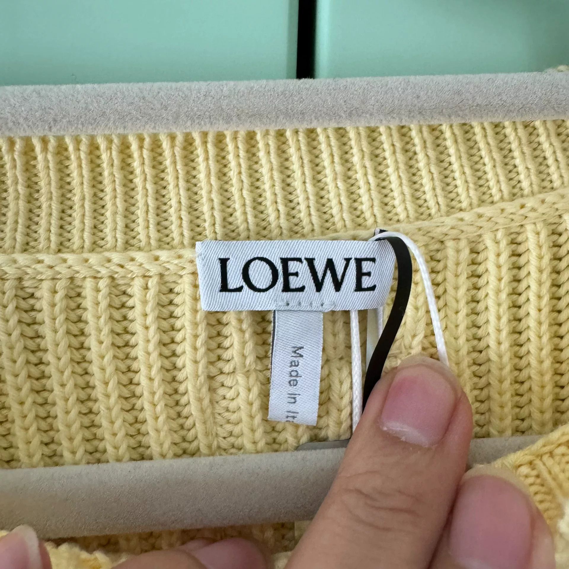 Loewe Loewe Yellow Knitwear S Size Size S / US 4 / IT 40 - 3 Thumbnail