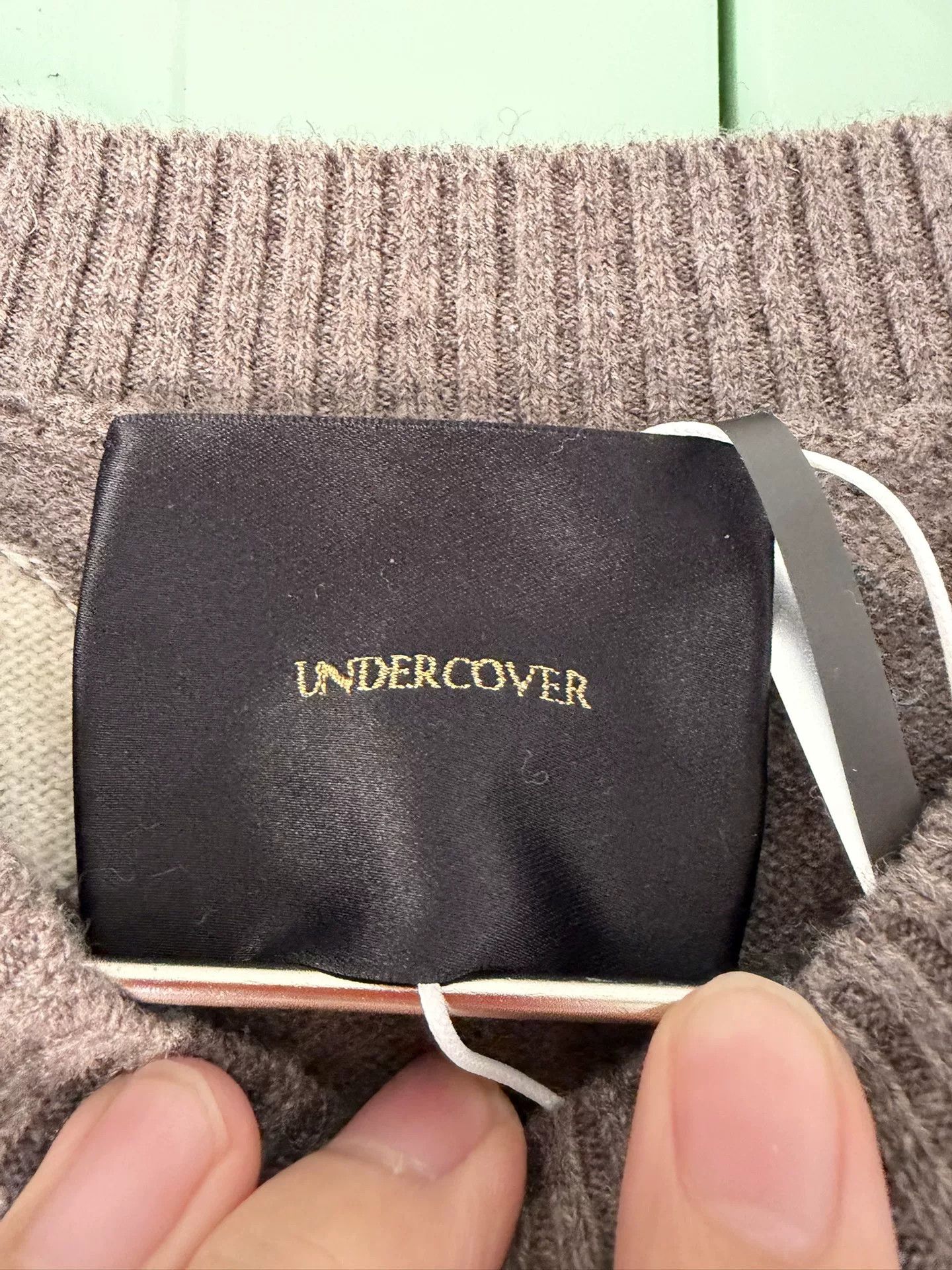 Undercover UNDERCOVER 100% Wool Sweater Size US L / EU 52-54 / 3 - 3 Thumbnail